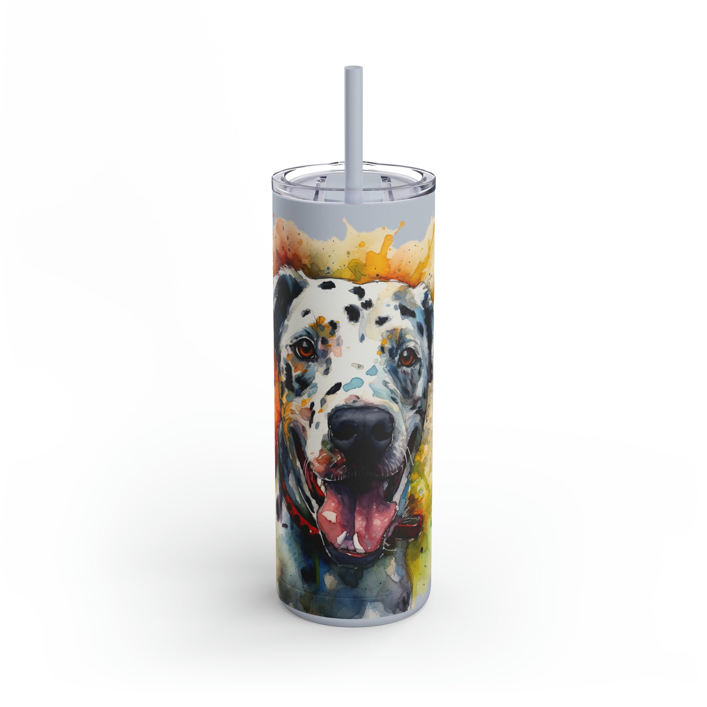 Dalmatian 2 Maars Maker Skinny Matte Tumbler, 20oz