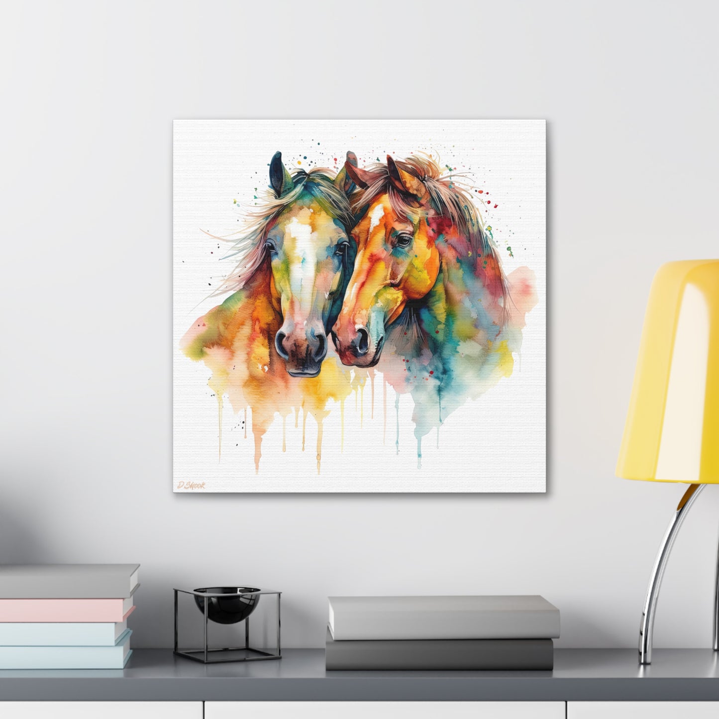 Horse Rescue 6 Canvas Gallery Wraps