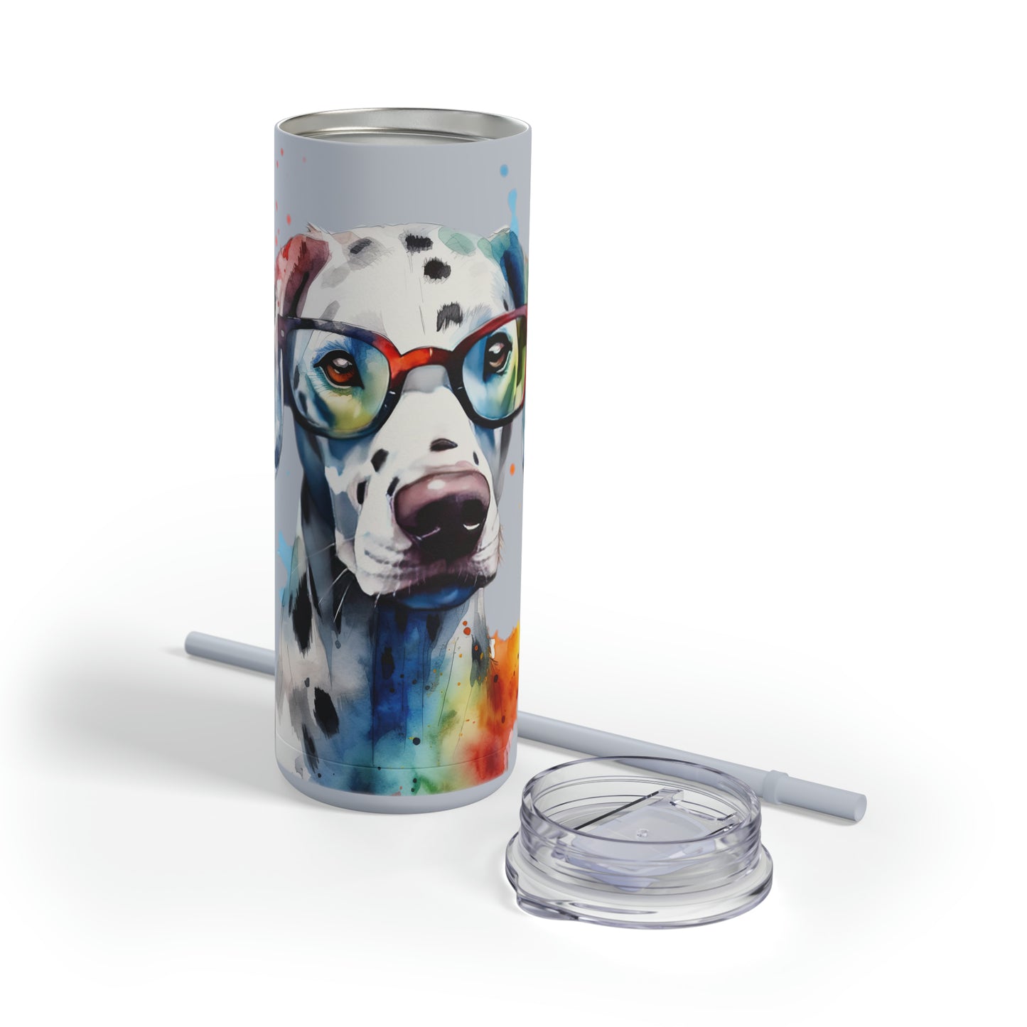 Dalmatian 4 Maars Maker Skinny Matte Tumbler, 20oz