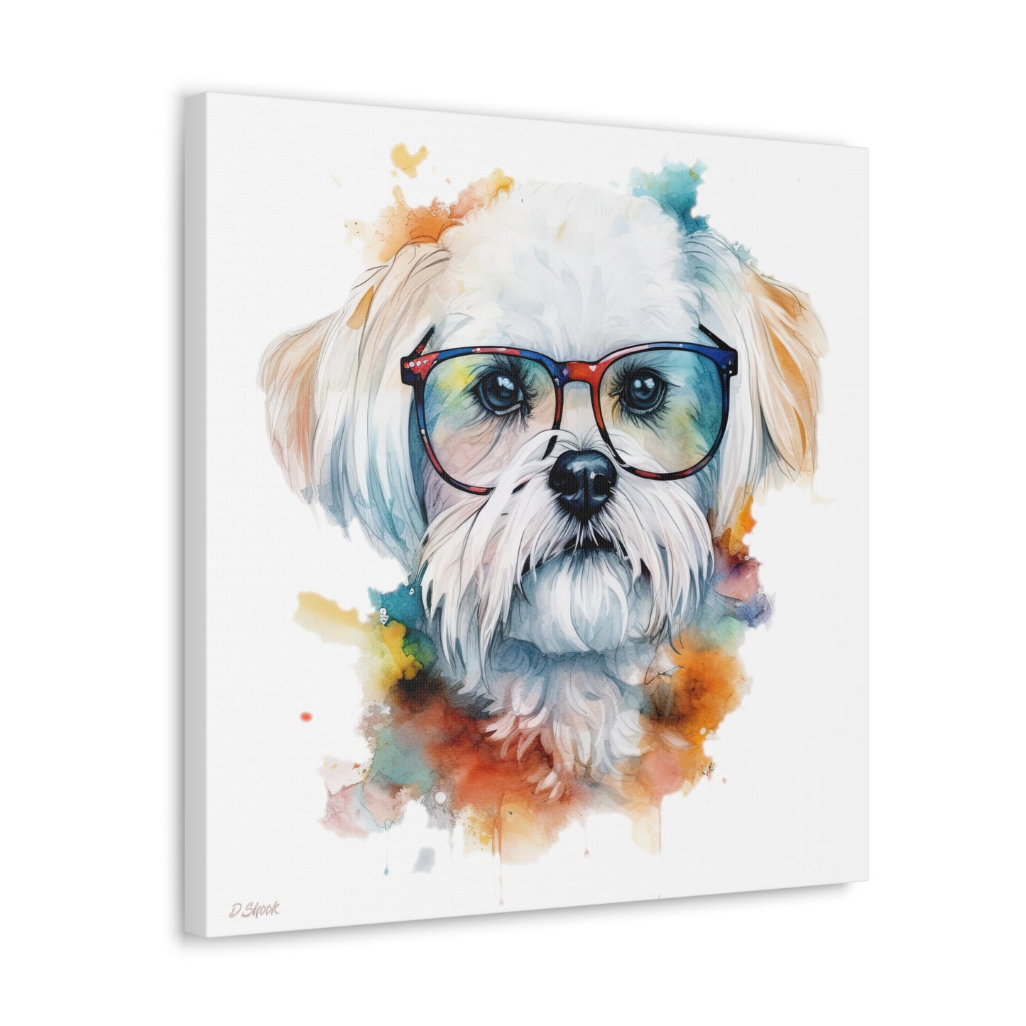 Maltese Dog 5 Canvas Gallery Wraps