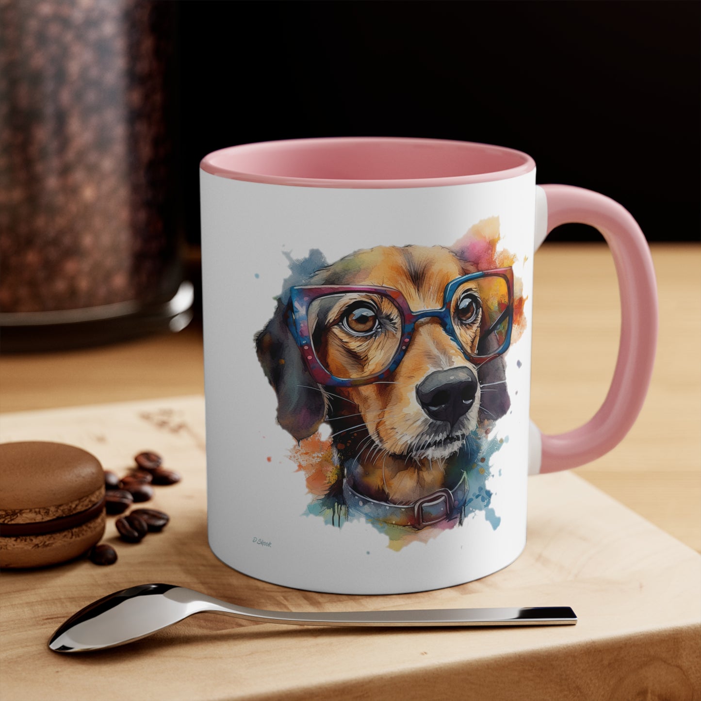 Dachshund 7 Accent Mugs
