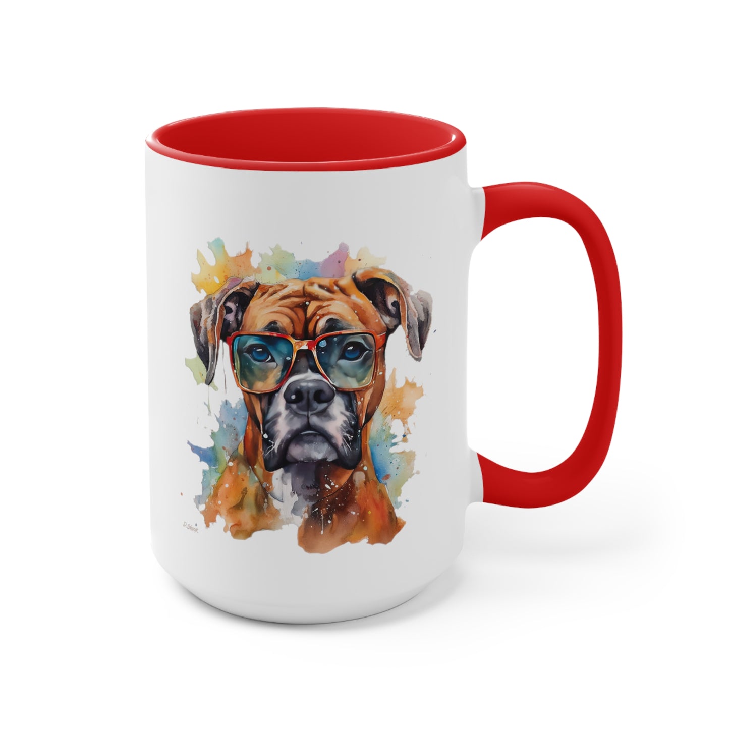Boxer 4 Accent Mugs
