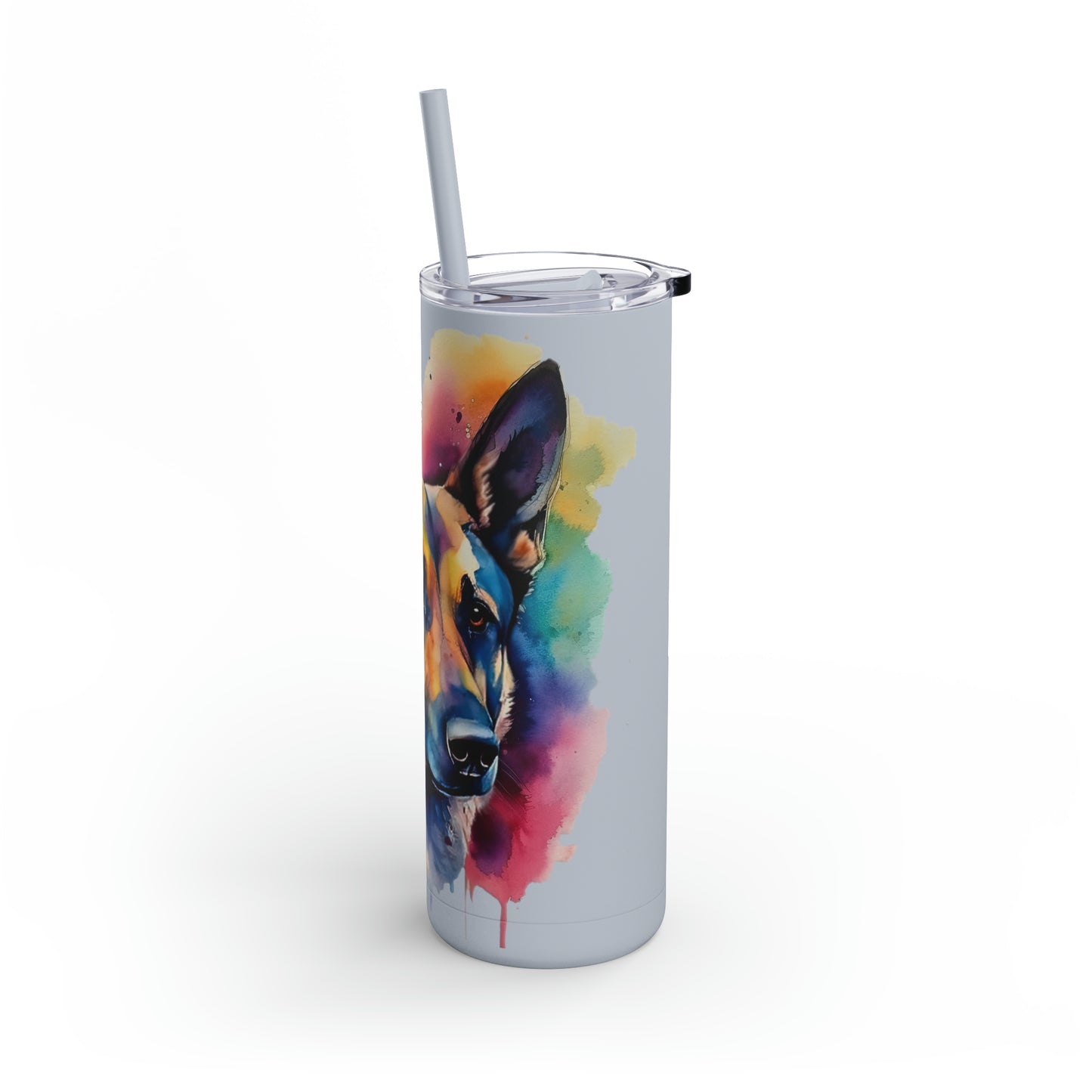 German Sheppard 3B Maars Maker Skinny Matte Tumbler, 20oz