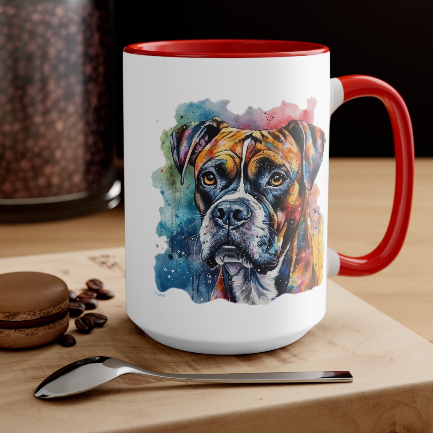 Boxer 3 Accent Mugs