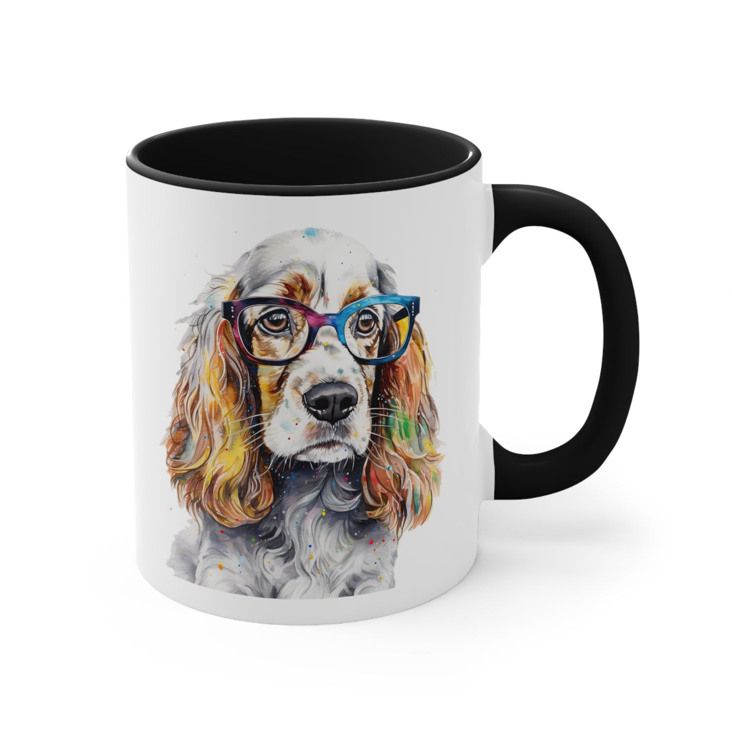 English Cocker Spaniel 6 Accent Mugs