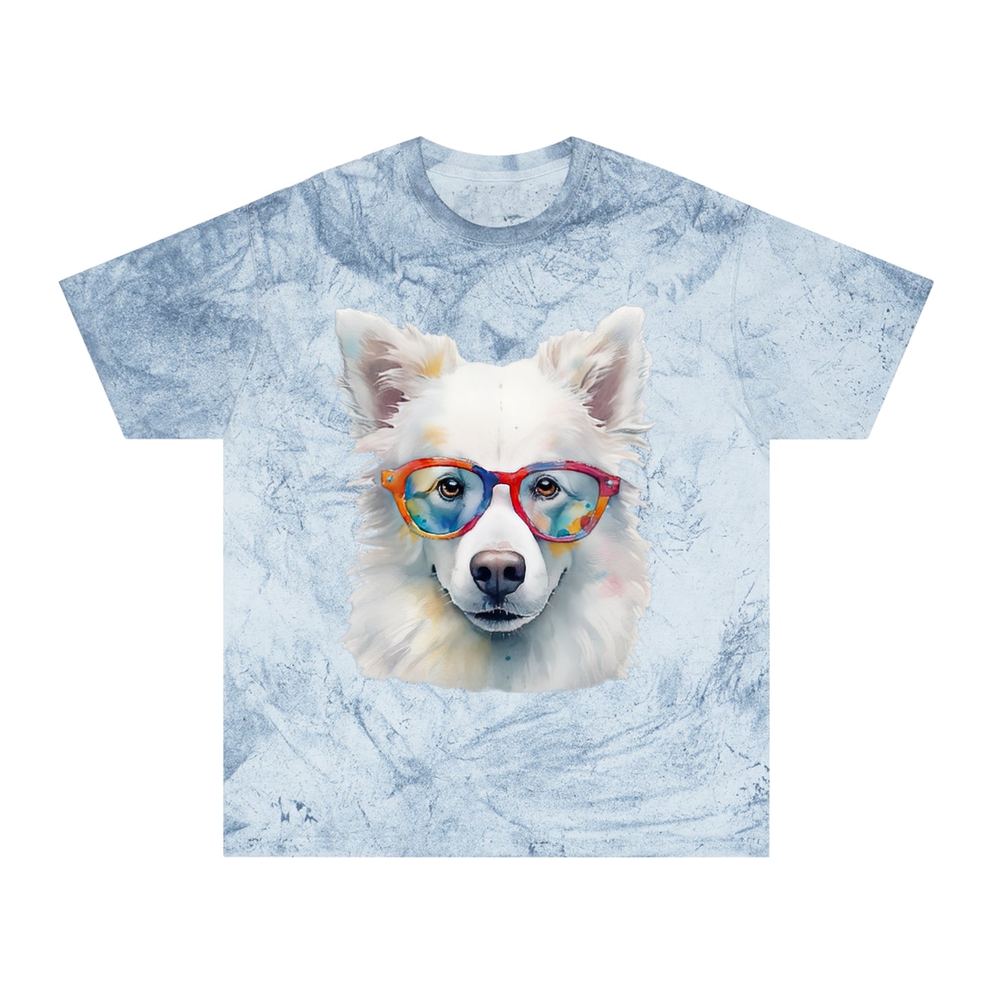 American Eskimo Dog 5 Unisex Color Blast T-Shirt