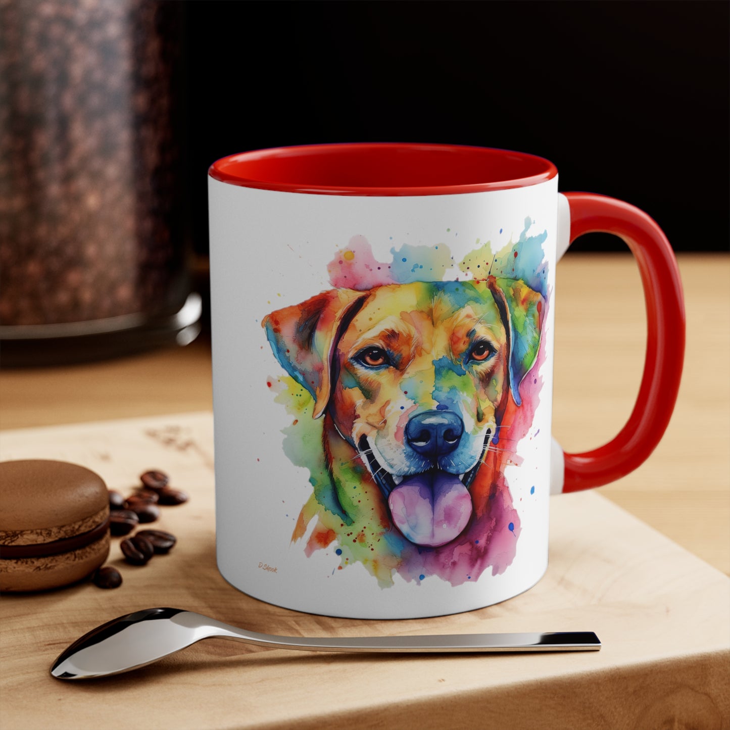 Labrador Retriever 3 Accent Mugs