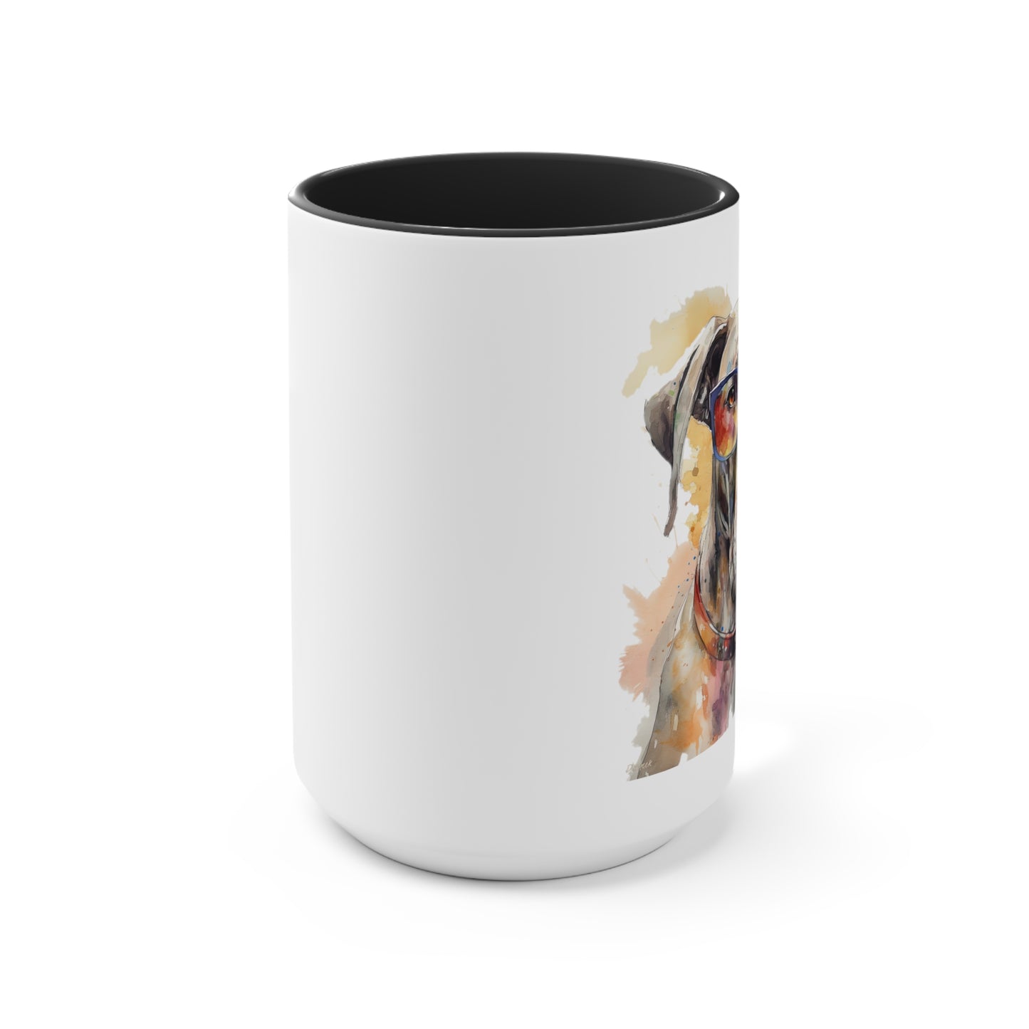 Great Dane 4 Accent Mugs