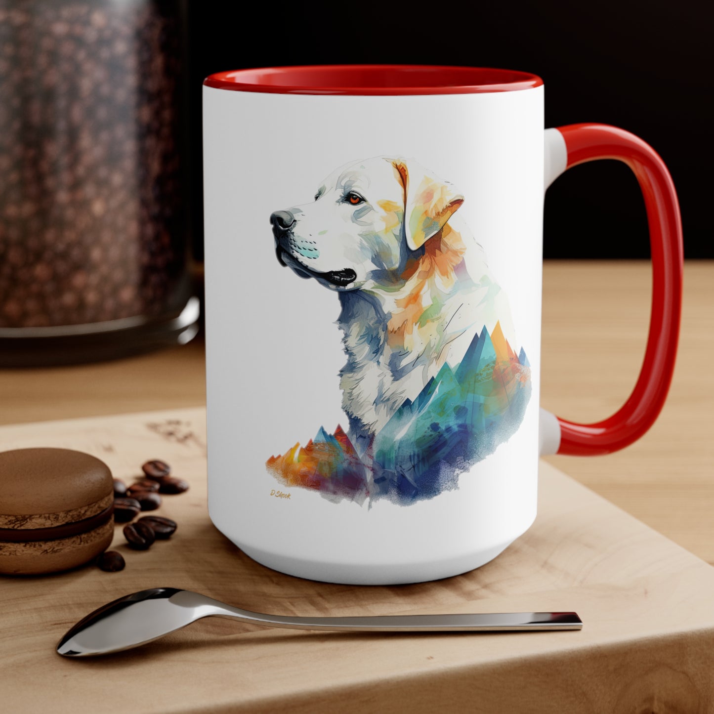 Greater Swiss Mountain Dog 5 Accent Mugs