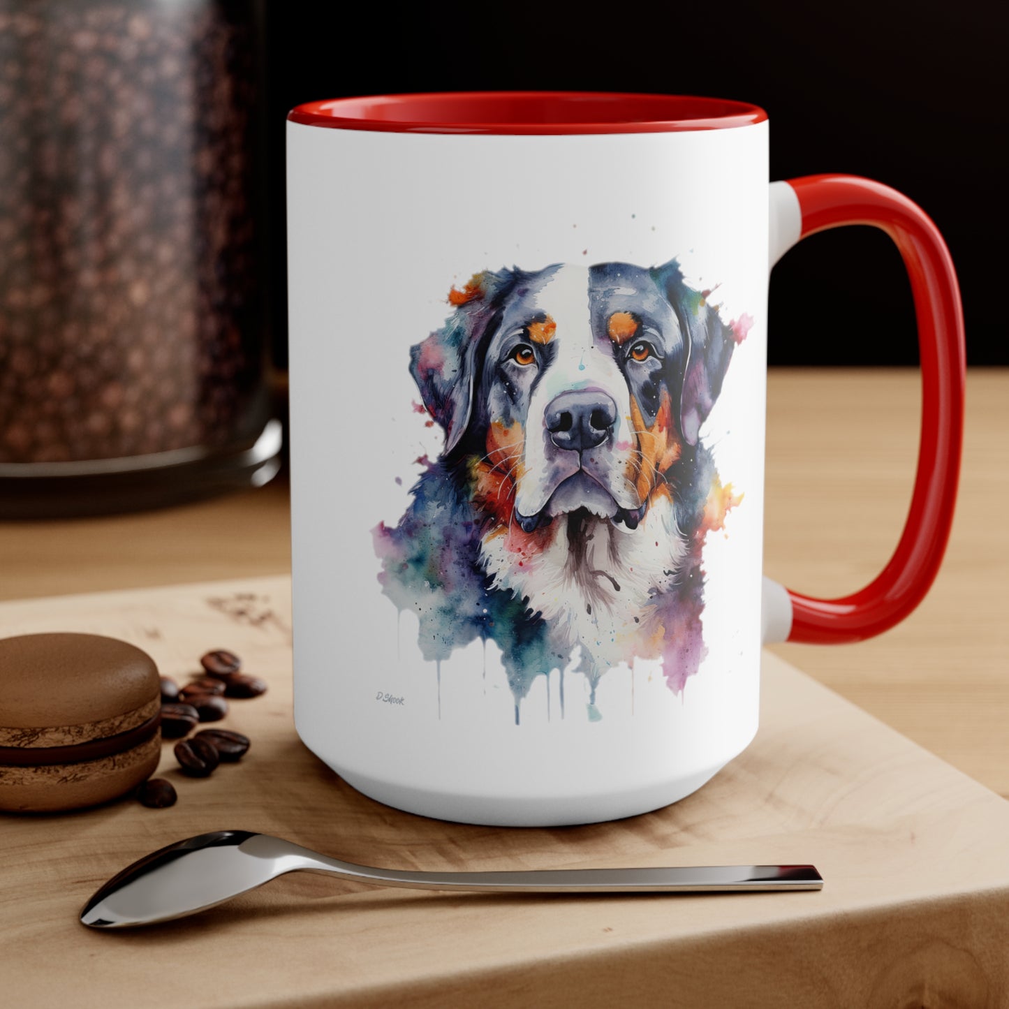 Greater Swiss Mountain Dog 3B Accent Mugs