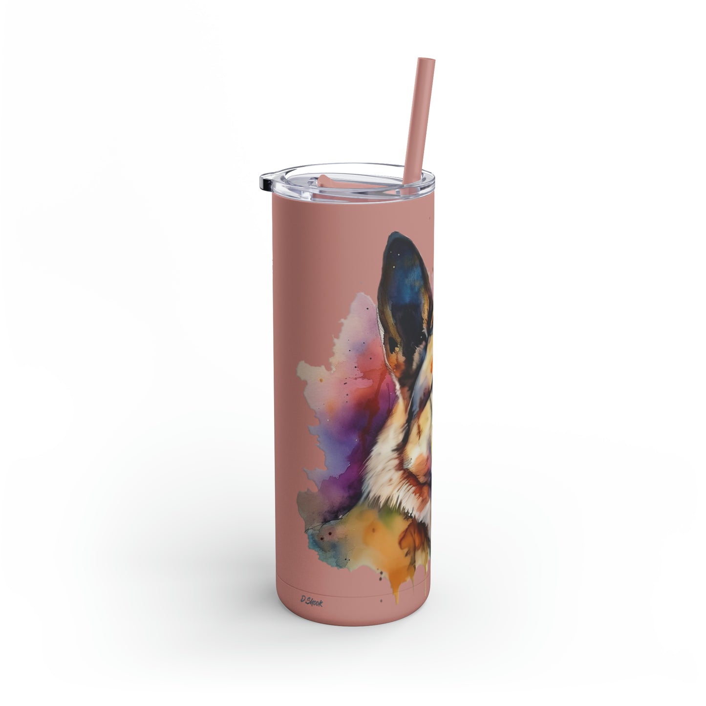 German Sheppard 3B Maars Maker Skinny Matte Tumbler, 20oz