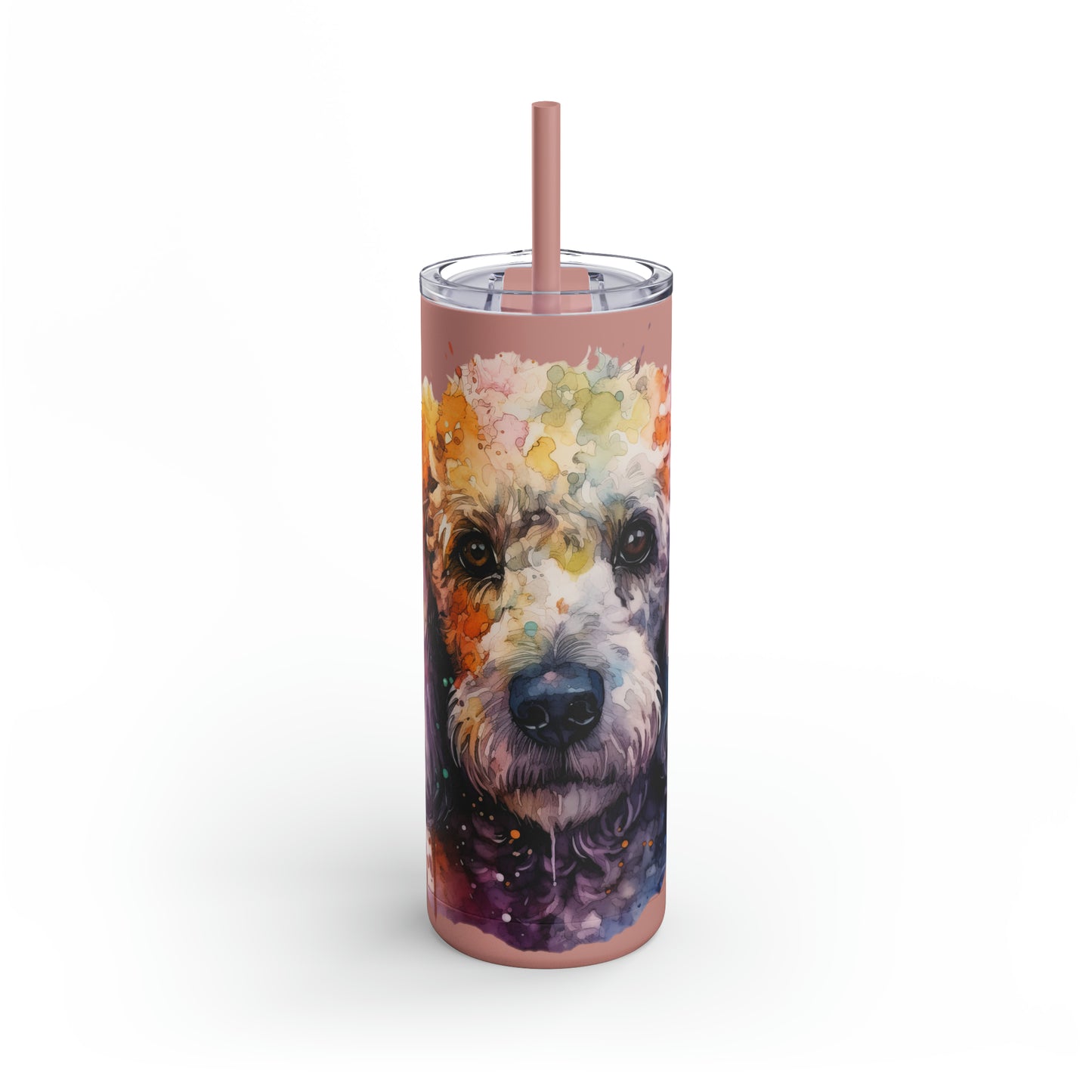 Poodle 1 Maars Maker Skinny Matte Tumbler, 20oz