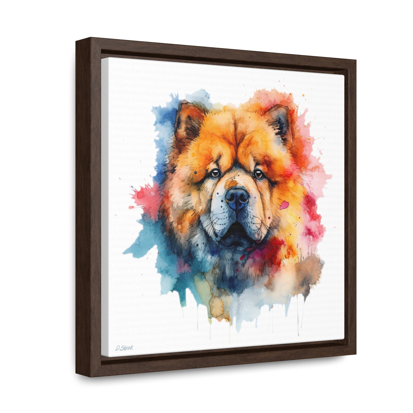 Chow Chow 1 Gallery Canvas Wraps, Square Frame