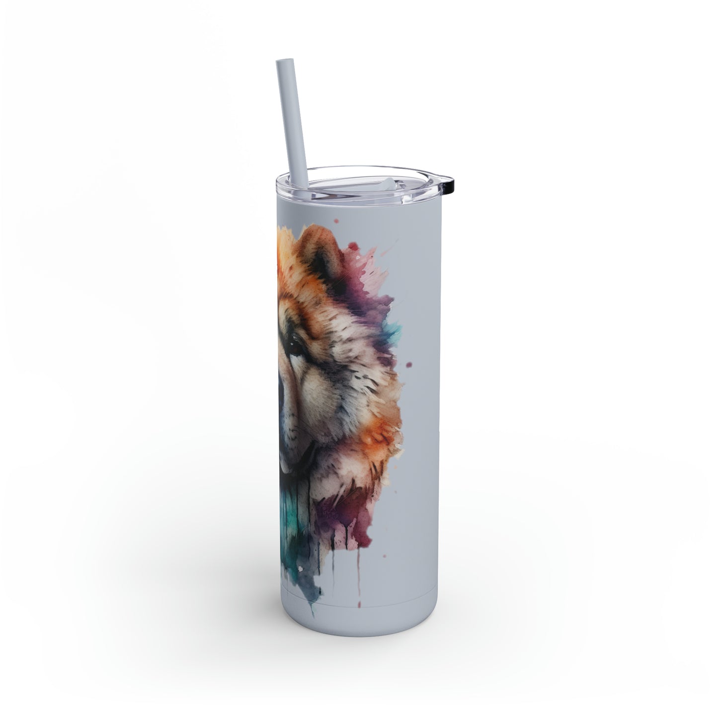 Chow Chow 3 Maars Maker Skinny Matte Tumbler, 20oz