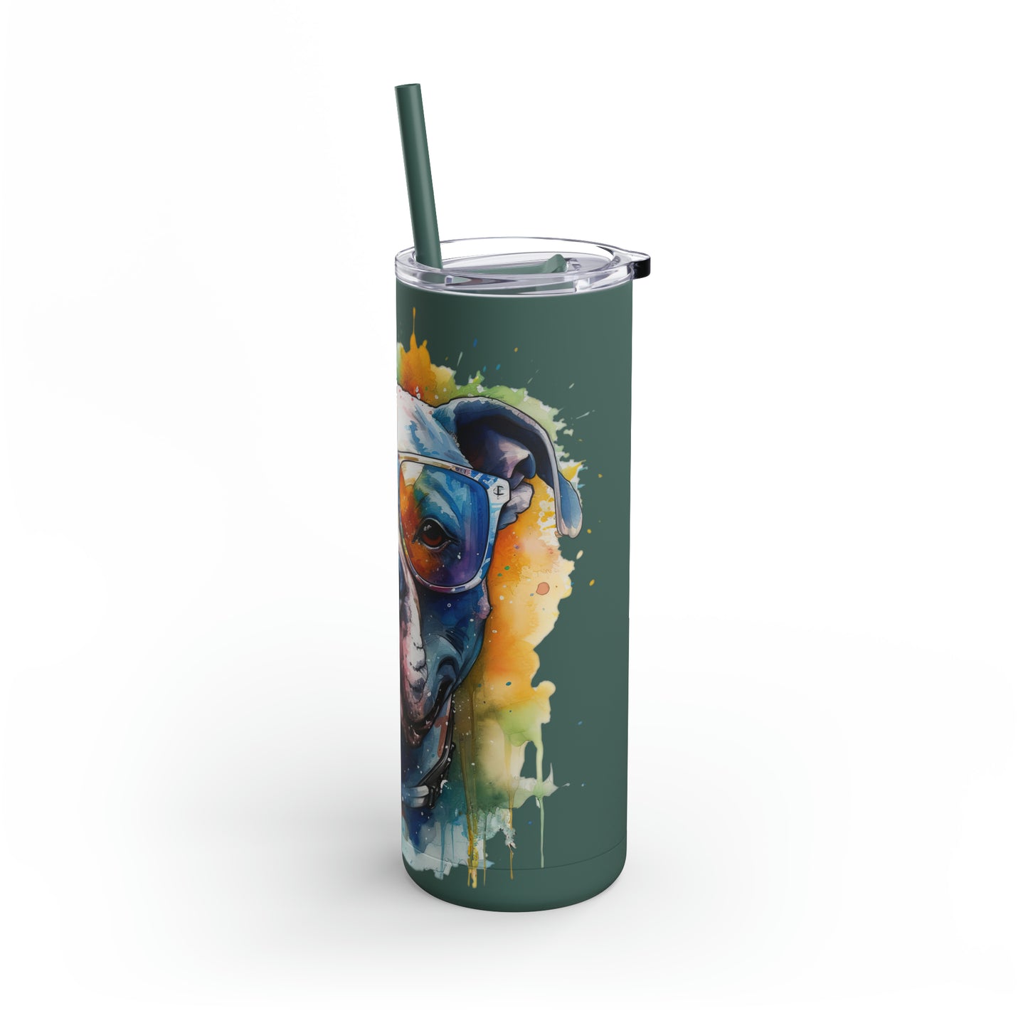 Pitbull 4 Maars Maker Skinny Matte Tumbler, 20oz