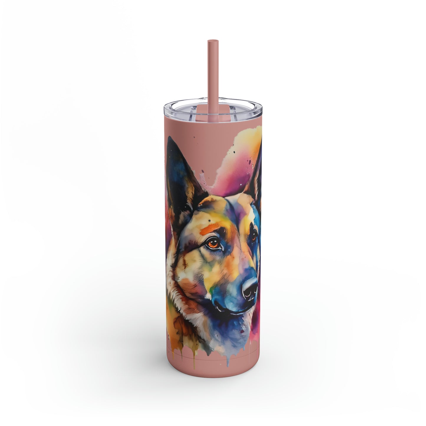 German Sheppard 3B Maars Maker Skinny Matte Tumbler, 20oz