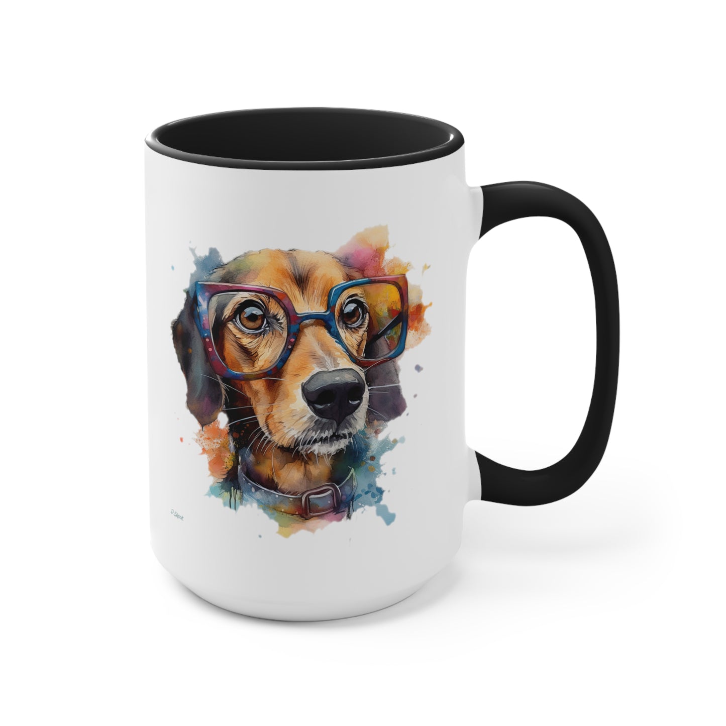 Dachshund 7 Accent Mugs