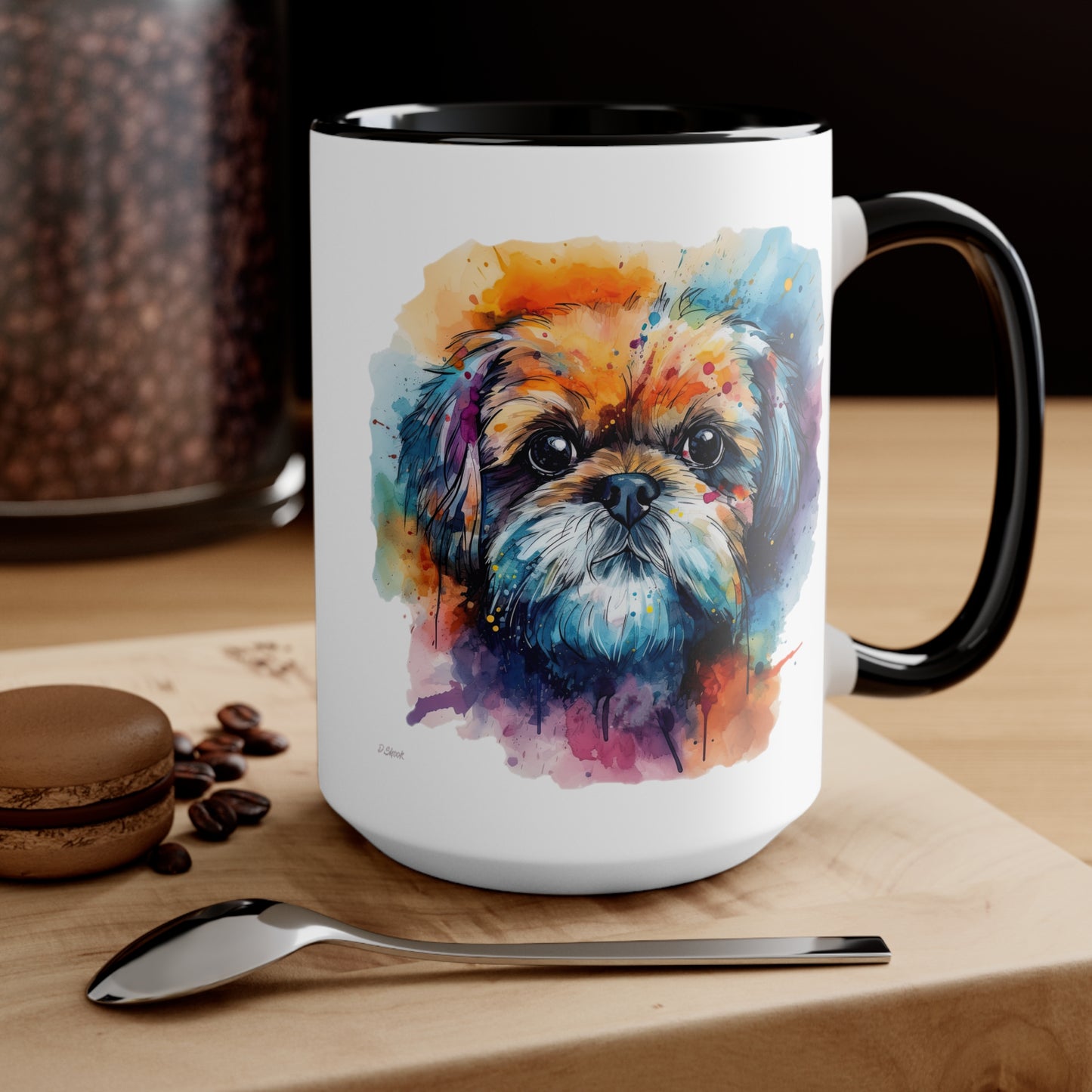 Shih Tzu 1 Accent Mugs
