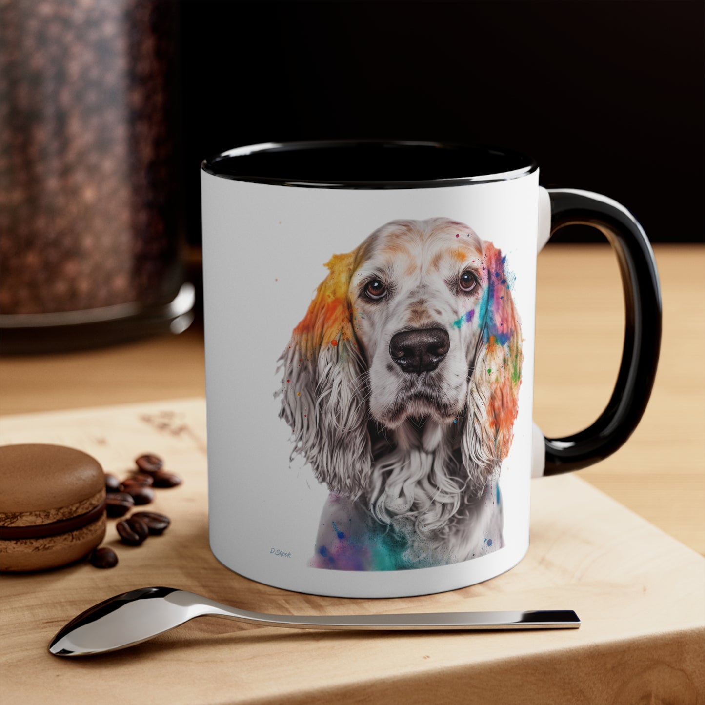 English Cocker Spaniel 3 Accent Mugs
