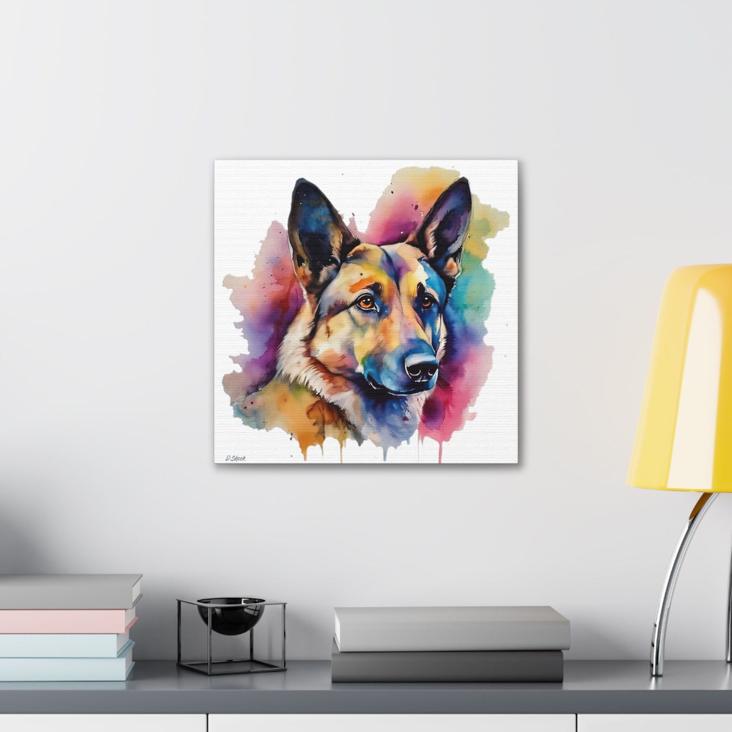 German Sheppard 3B Canvas Gallery Wraps