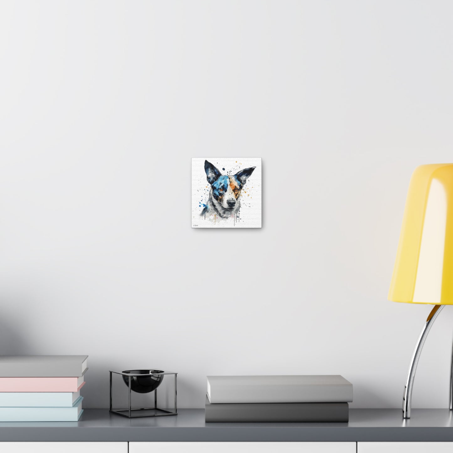 Blue Heeler 1 Canvas Gallery Wraps