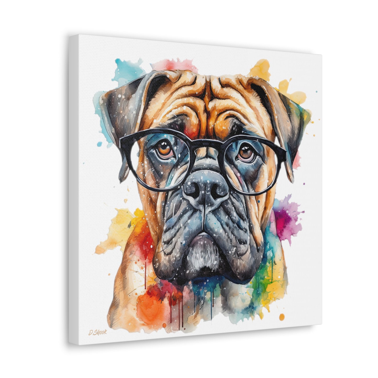 Bullmastiff 6 Canvas Gallery Wraps