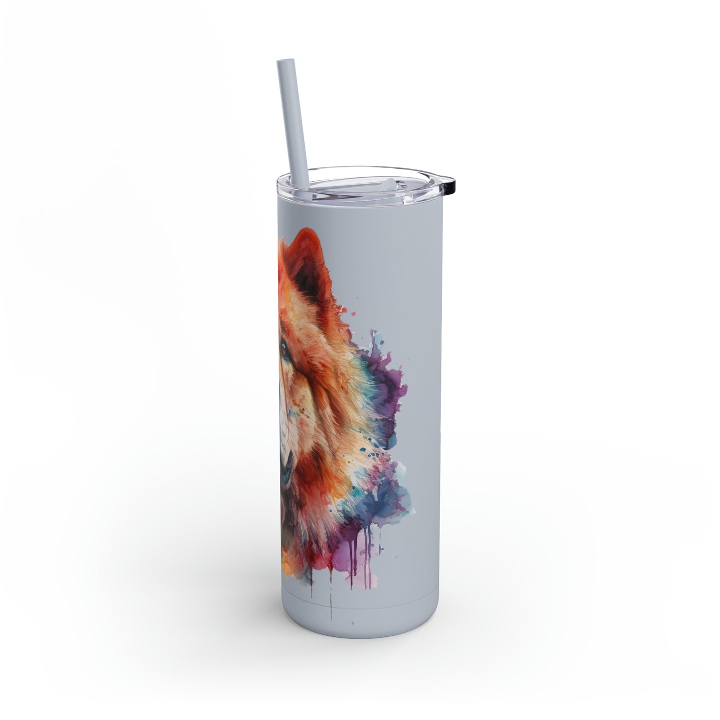Chow Chow 2 Maars Maker Skinny Matte Tumbler, 20oz