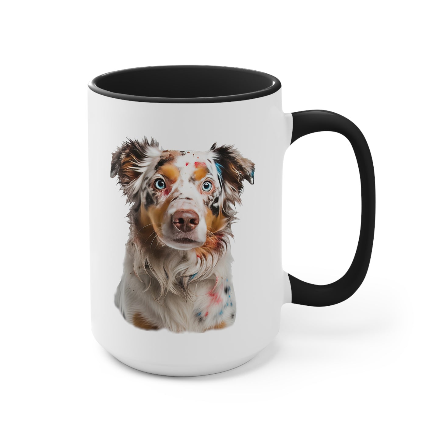 Australian Shepherd 1 Accent Mugs