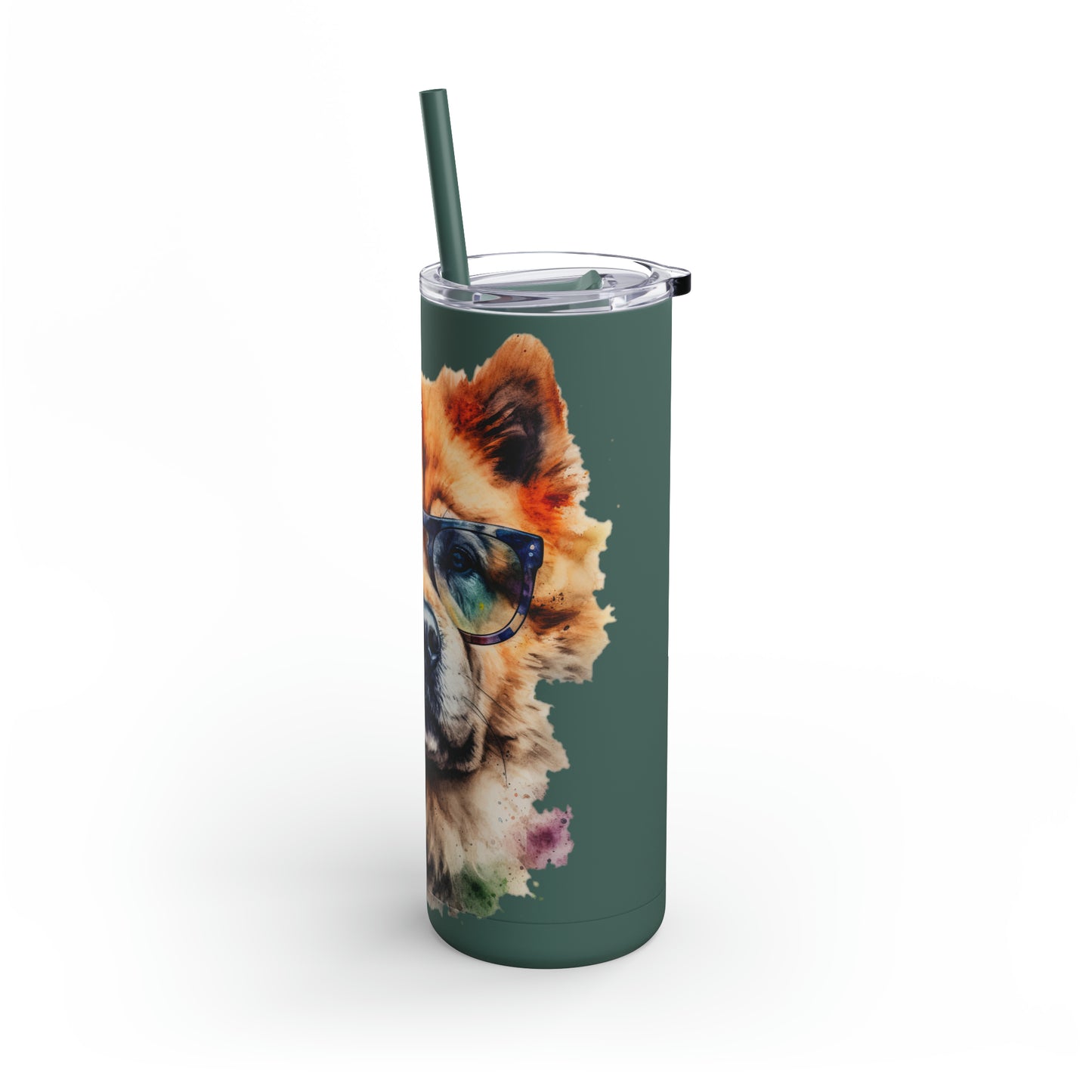 Chow Chow 5 Maars Maker Skinny Matte Tumbler, 20oz