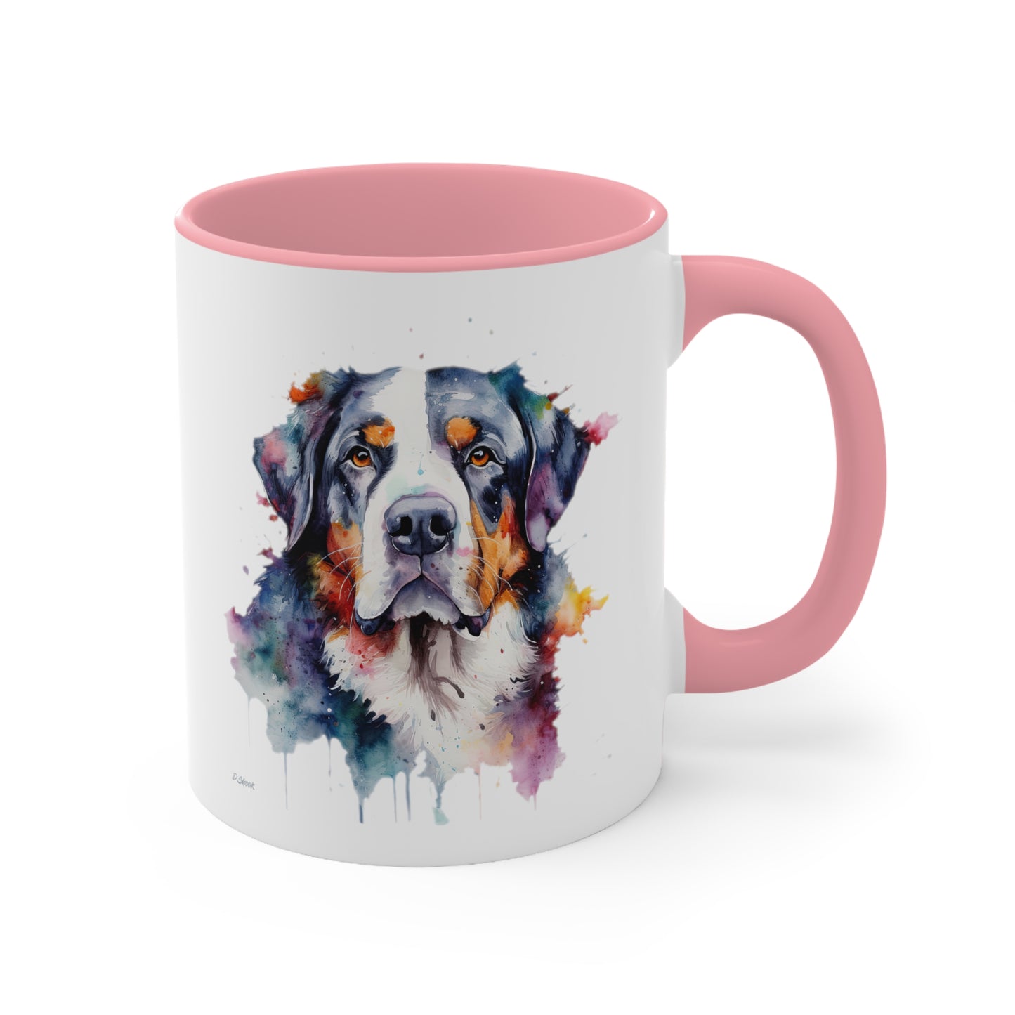 Greater Swiss Mountain Dog 3B Accent Mugs