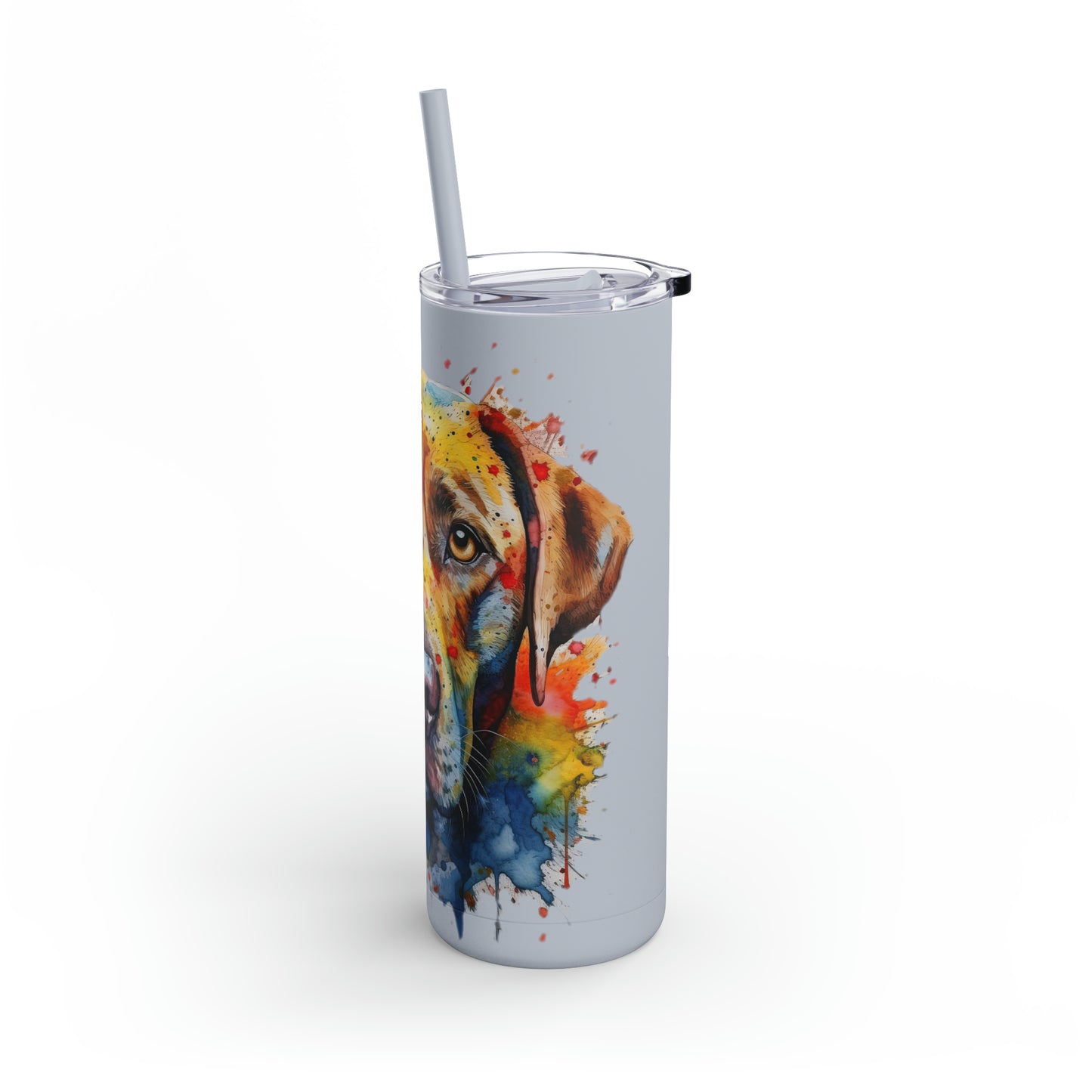 Labrador Retriever 2 Maars Maker Skinny Matte Tumbler, 20oz