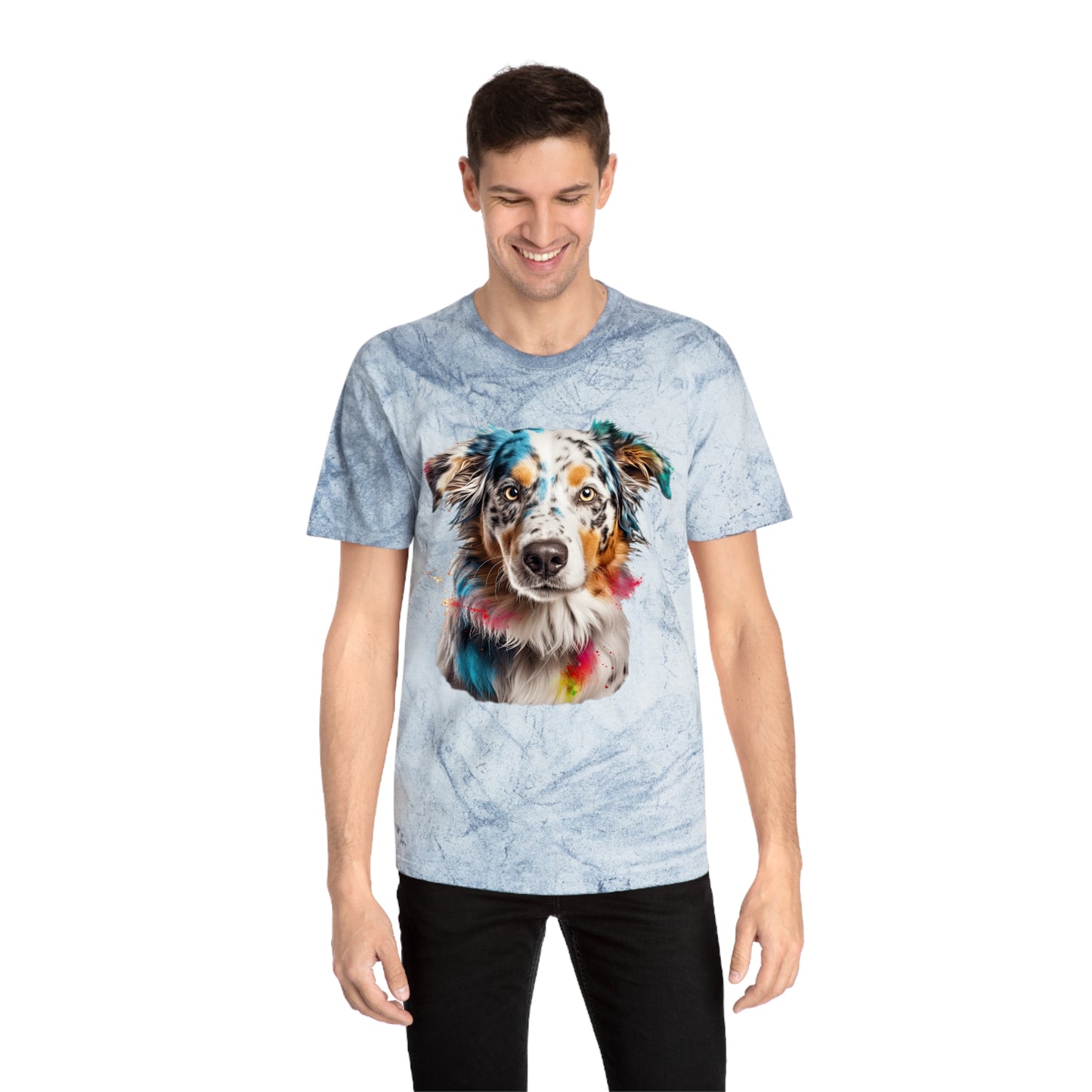Australian Shepherd 3 Unisex Color Blast T-Shirt