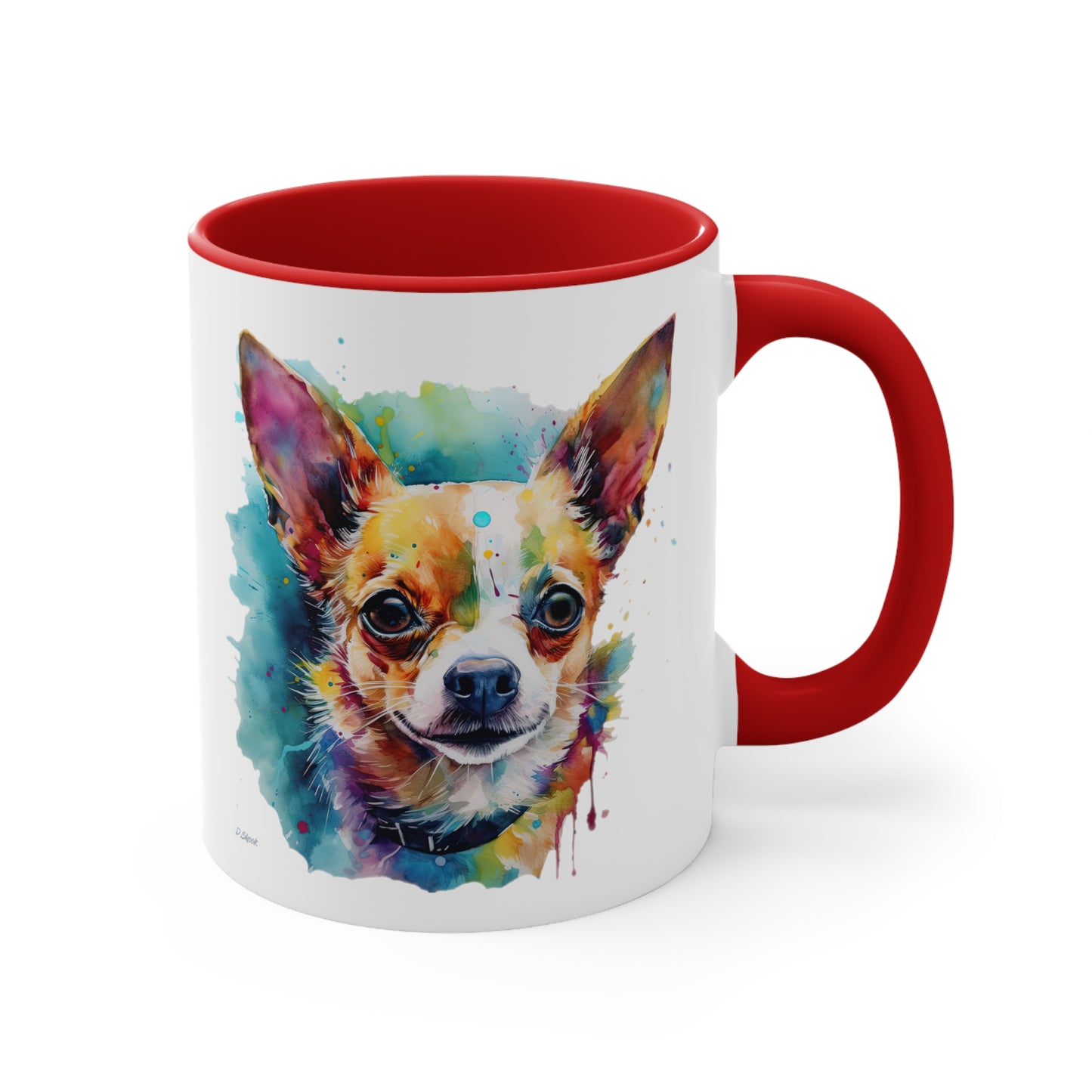 Chihuahua 1 Accent Mugs