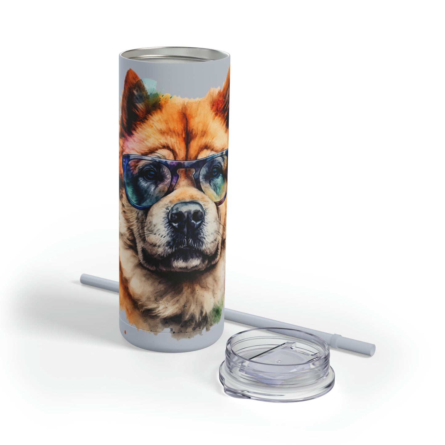 Chow Chow 5 Maars Maker Skinny Matte Tumbler, 20oz