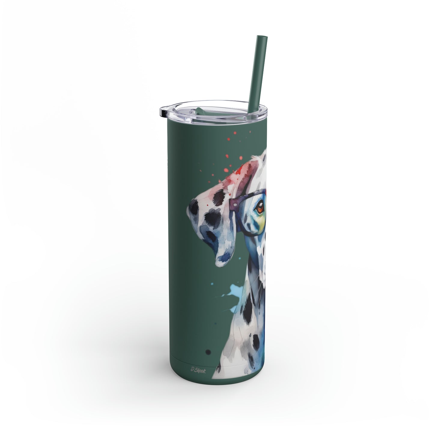 Dalmatian 4 Maars Maker Skinny Matte Tumbler, 20oz
