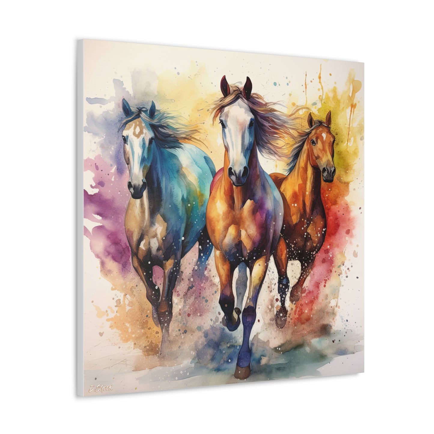 Horse Rescue 8 Canvas Gallery Wraps