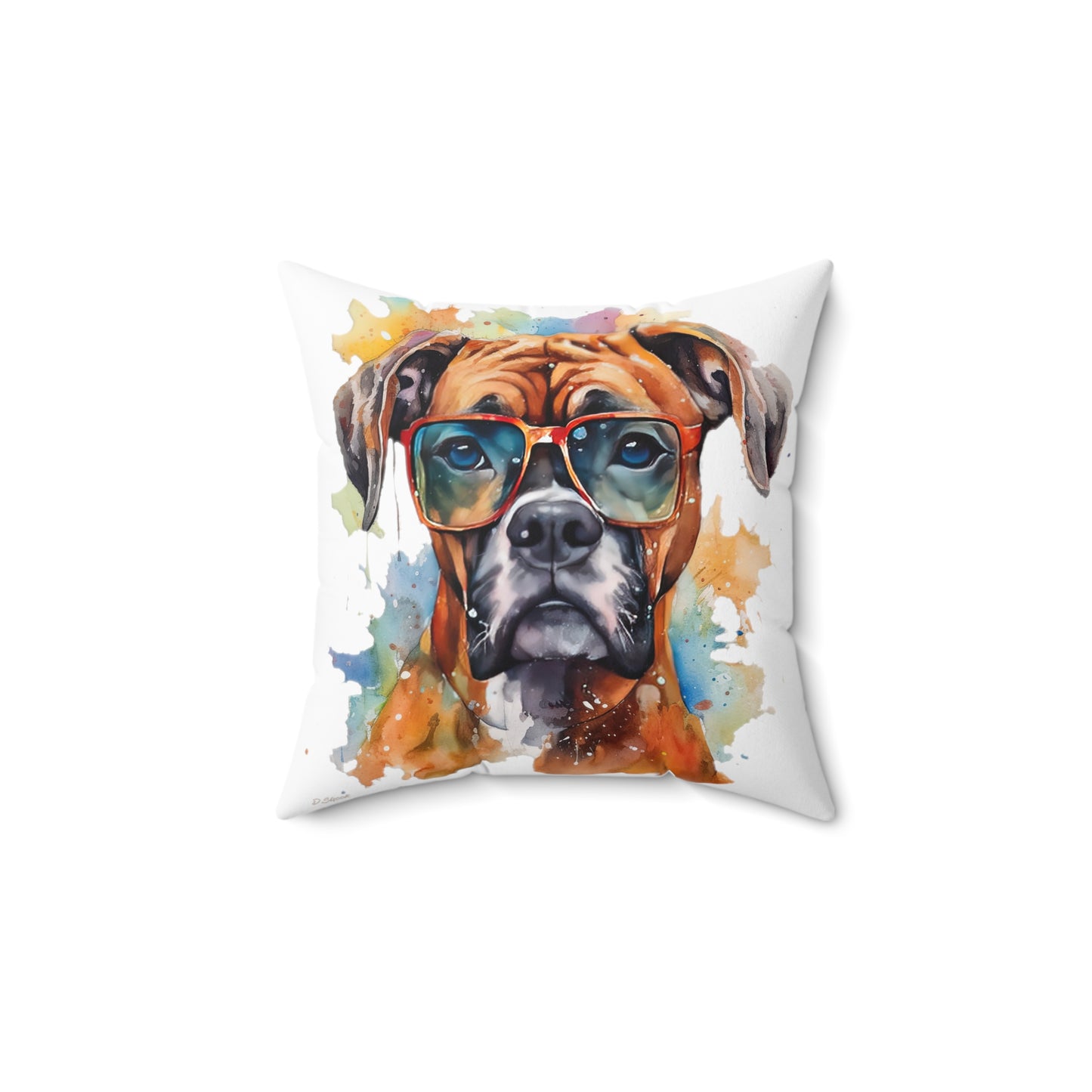 Boxer 4 Spun Polyester Square Pillow