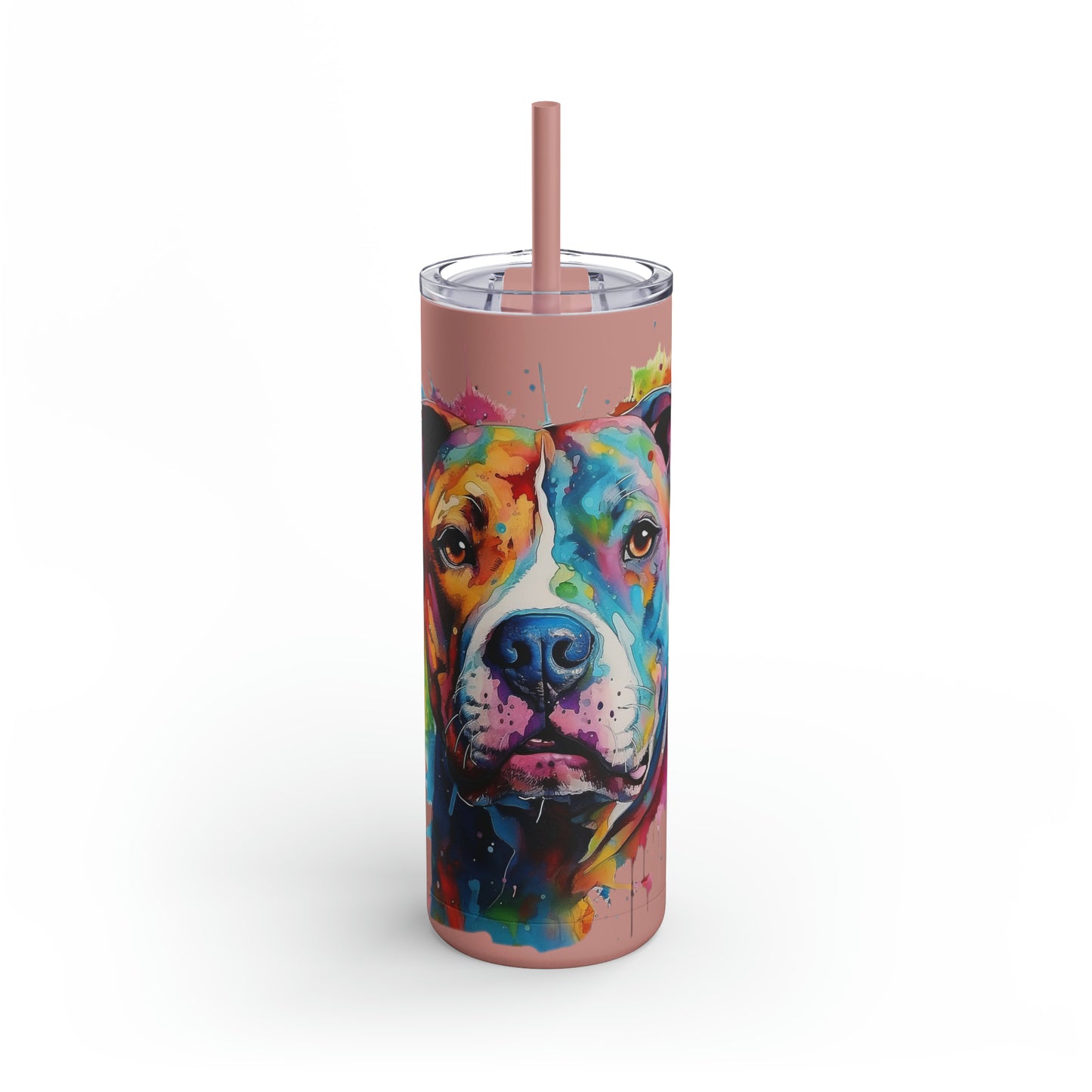 Pitbull 2 Maars Maker Skinny Matte Tumbler, 20oz
