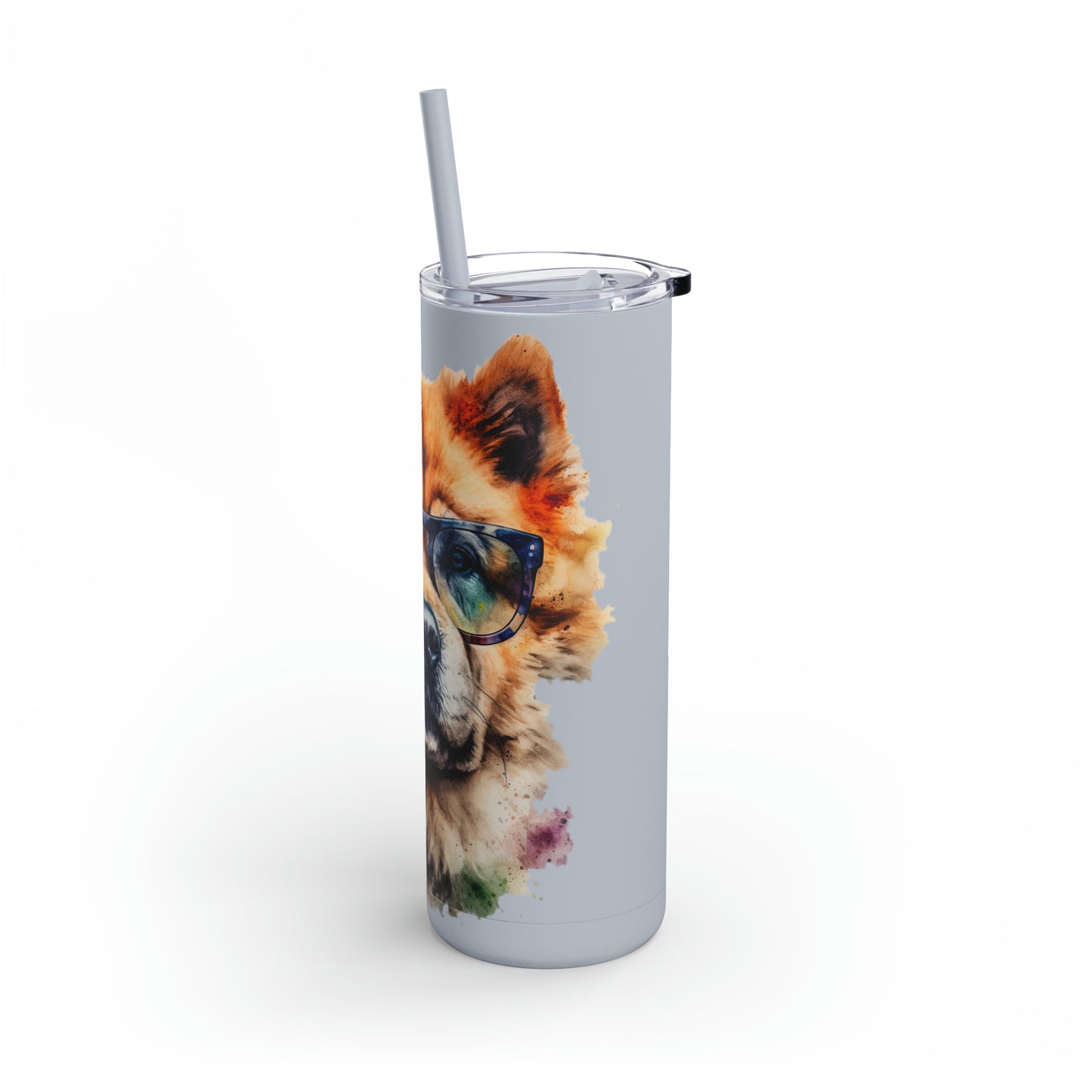 Chow Chow 5 Maars Maker Skinny Matte Tumbler, 20oz