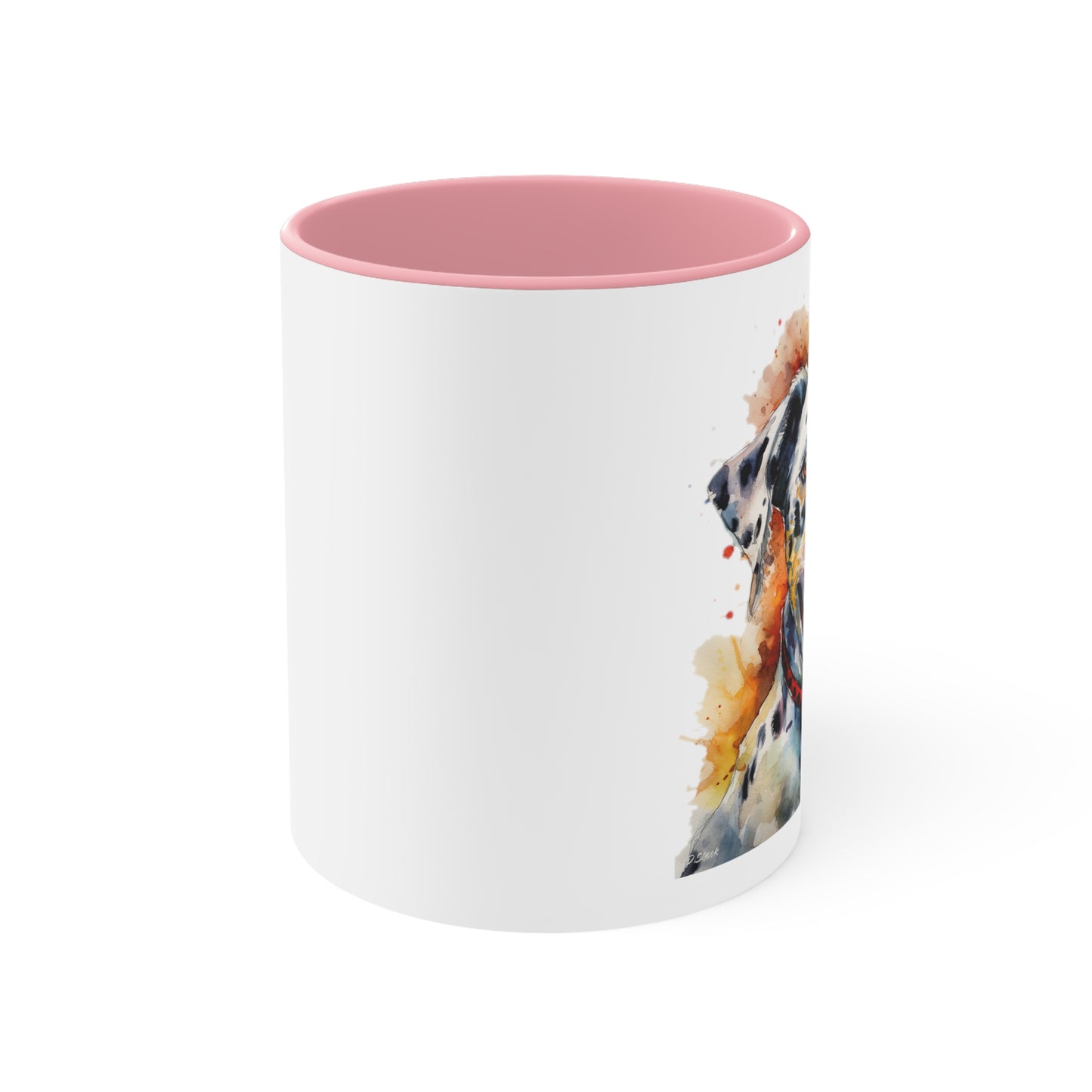 Dalmatian 2 Accent Mugs