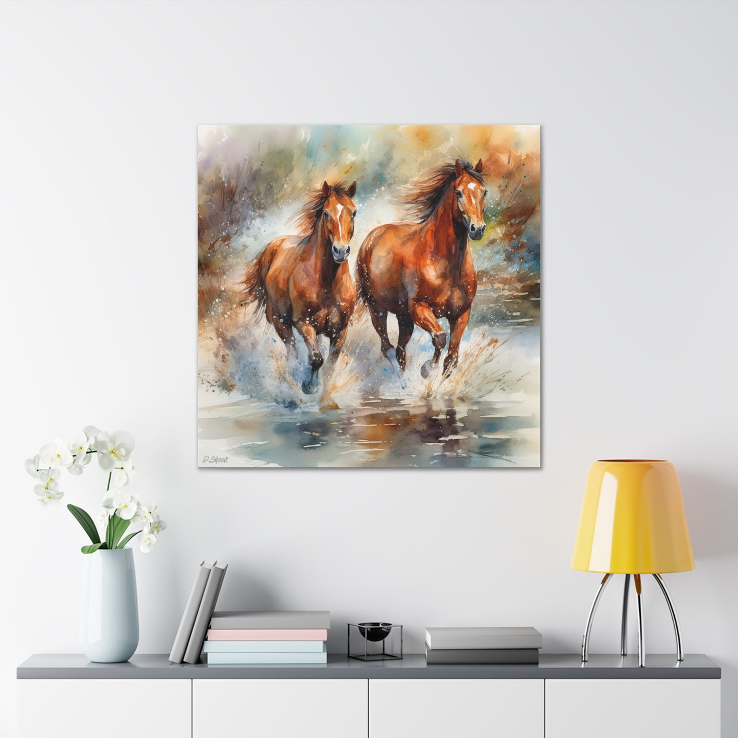 Horse Rescue 17 Canvas Gallery Wraps