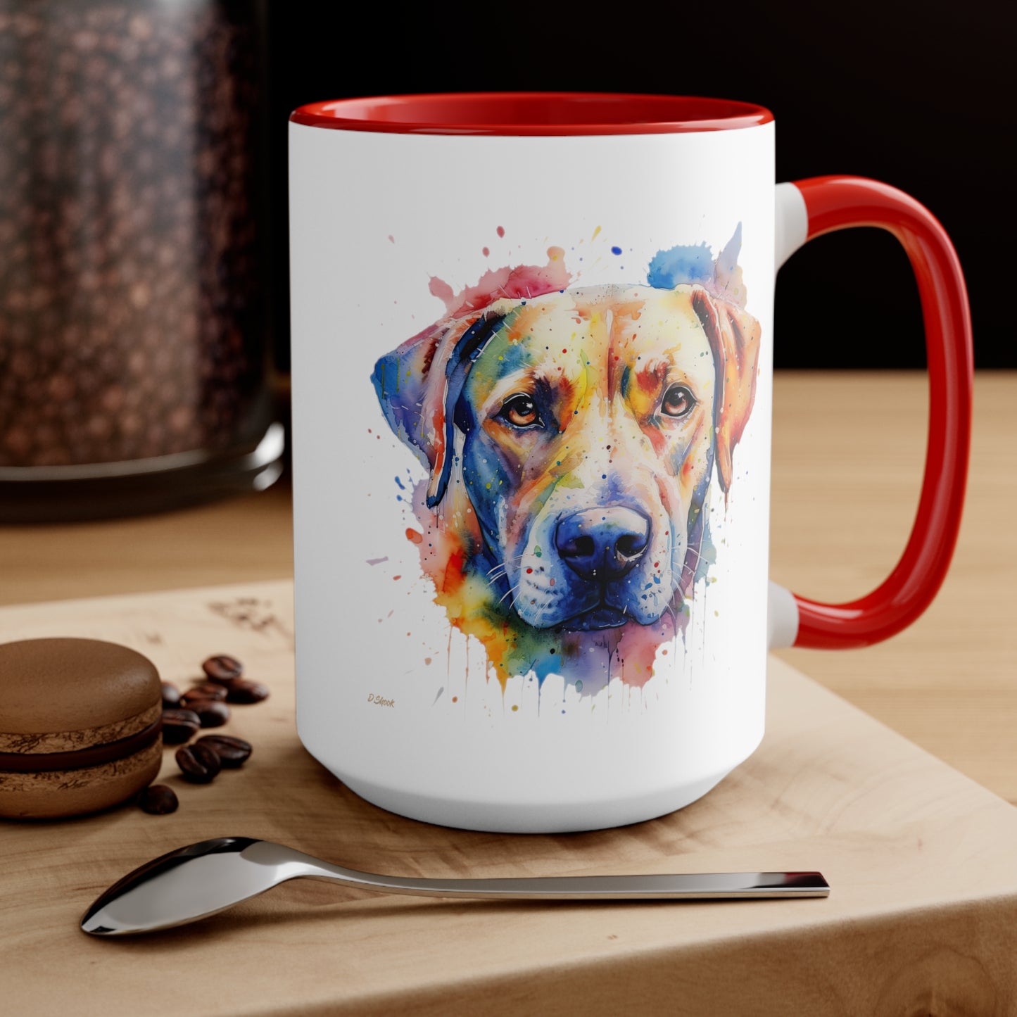 Labrador Retriever 1 Accent Mugs