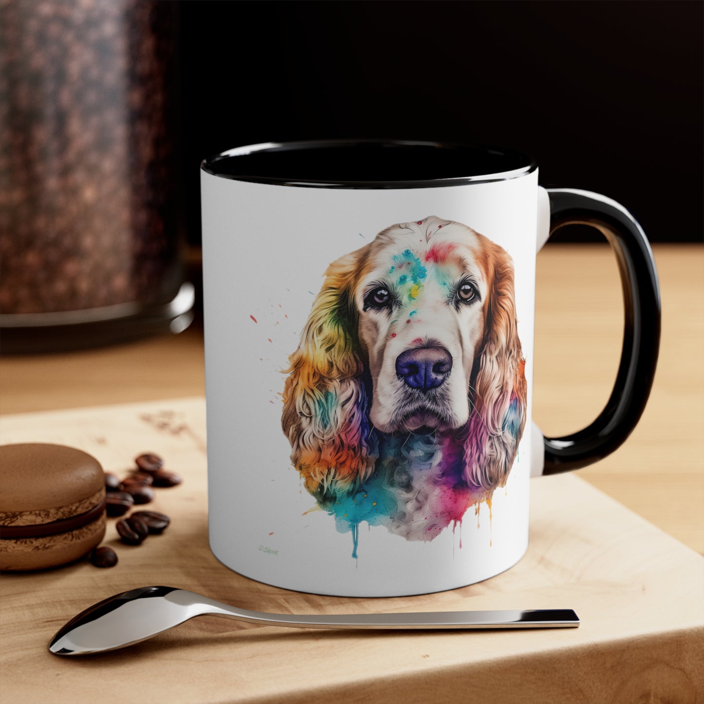 English Cocker Spaniel 2 Accent Mugs