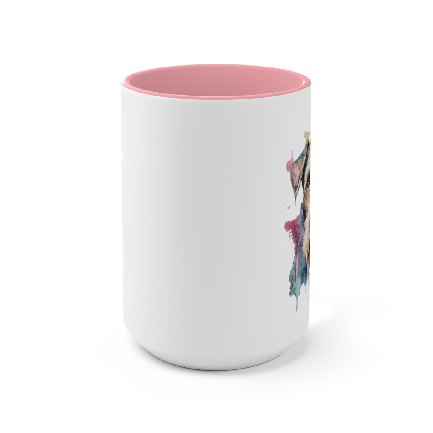Airedale Terrier 2 Accent Mugs