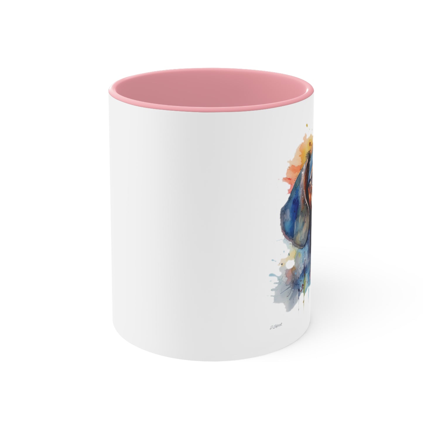 Dachshund 4 Accent Mugs