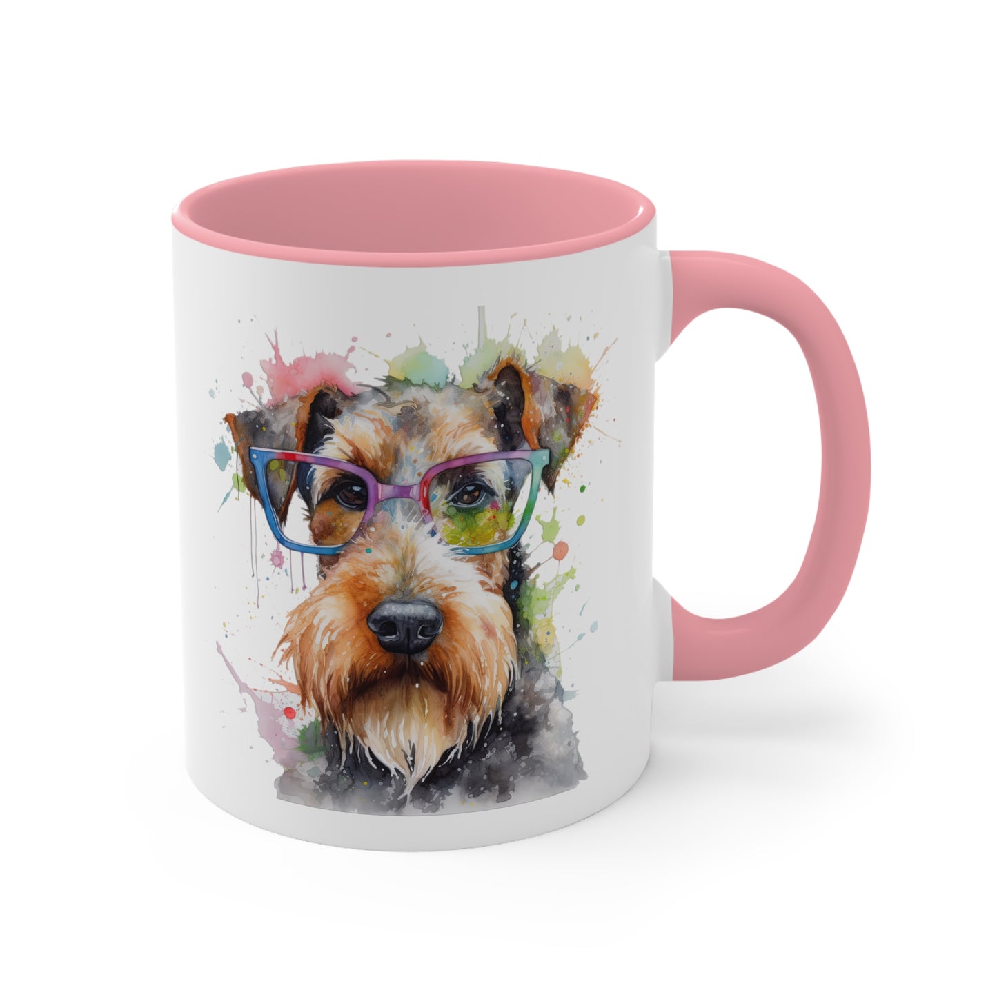 Airedale Terrier 6 Accent Mugs