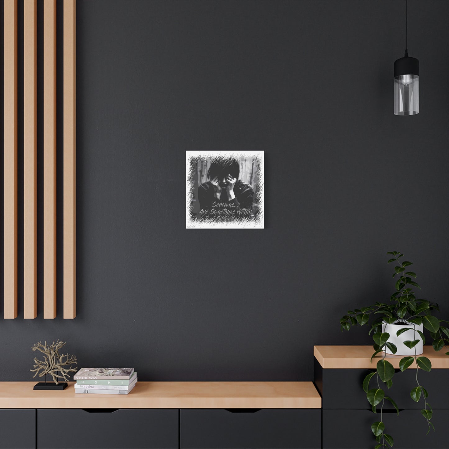 Screams: Matte Canvas, Stretched, 1.25"