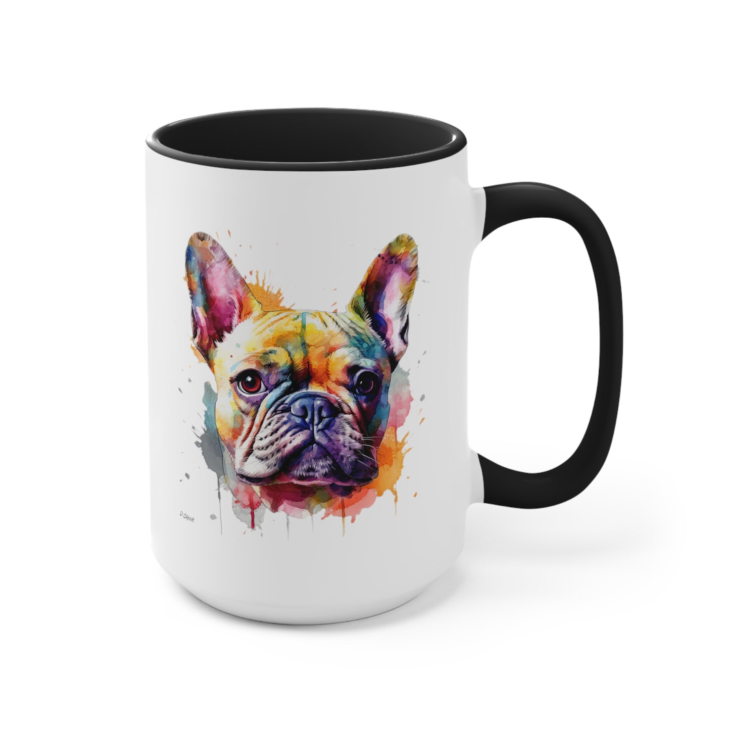 French Bulldog 6 Accent Mugs