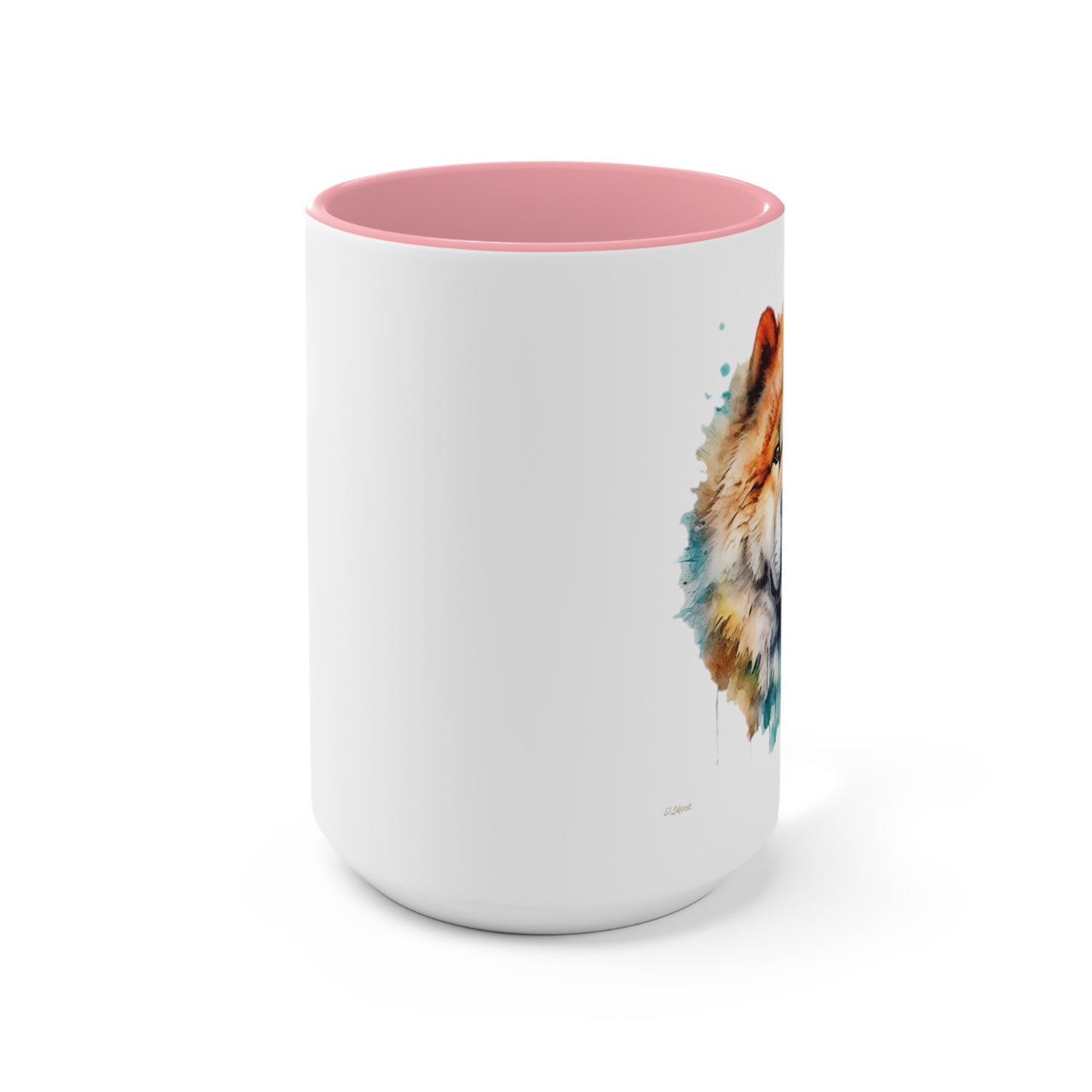 Chow Chow 3 Accent Mugs