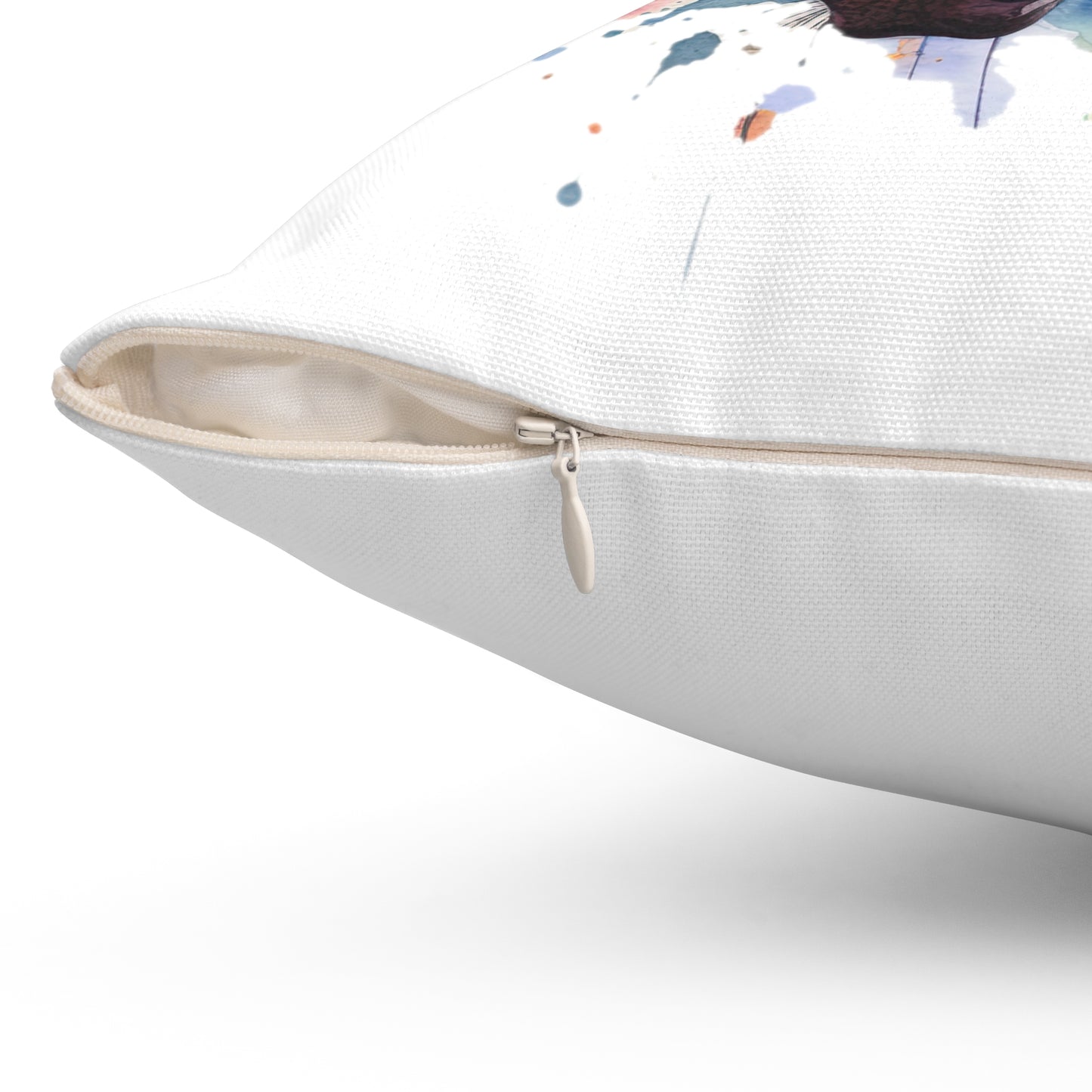 Horse Rescue 19 Spun Polyester Square Pillow
